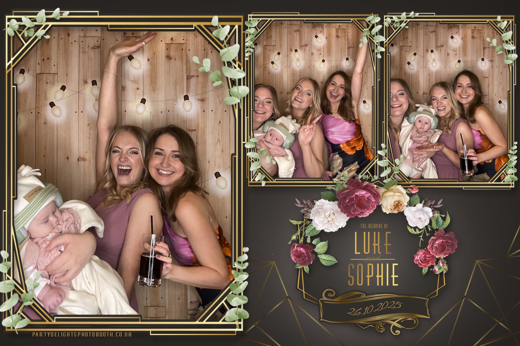 Sophie and Luke’s Wedding | View more photos from the event at gallery.partydelightsphotobooth.co.uk/u/PartyDelightsPhotoBooth/Sophie-and-Luke’s-Wedding
