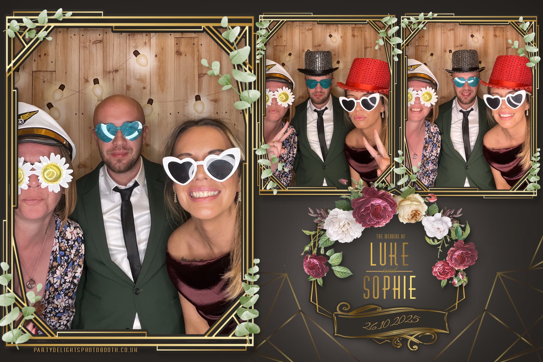 Sophie and Luke’s Wedding | View more photos from the event at gallery.partydelightsphotobooth.co.uk/u/PartyDelightsPhotoBooth/Sophie-and-Luke’s-Wedding