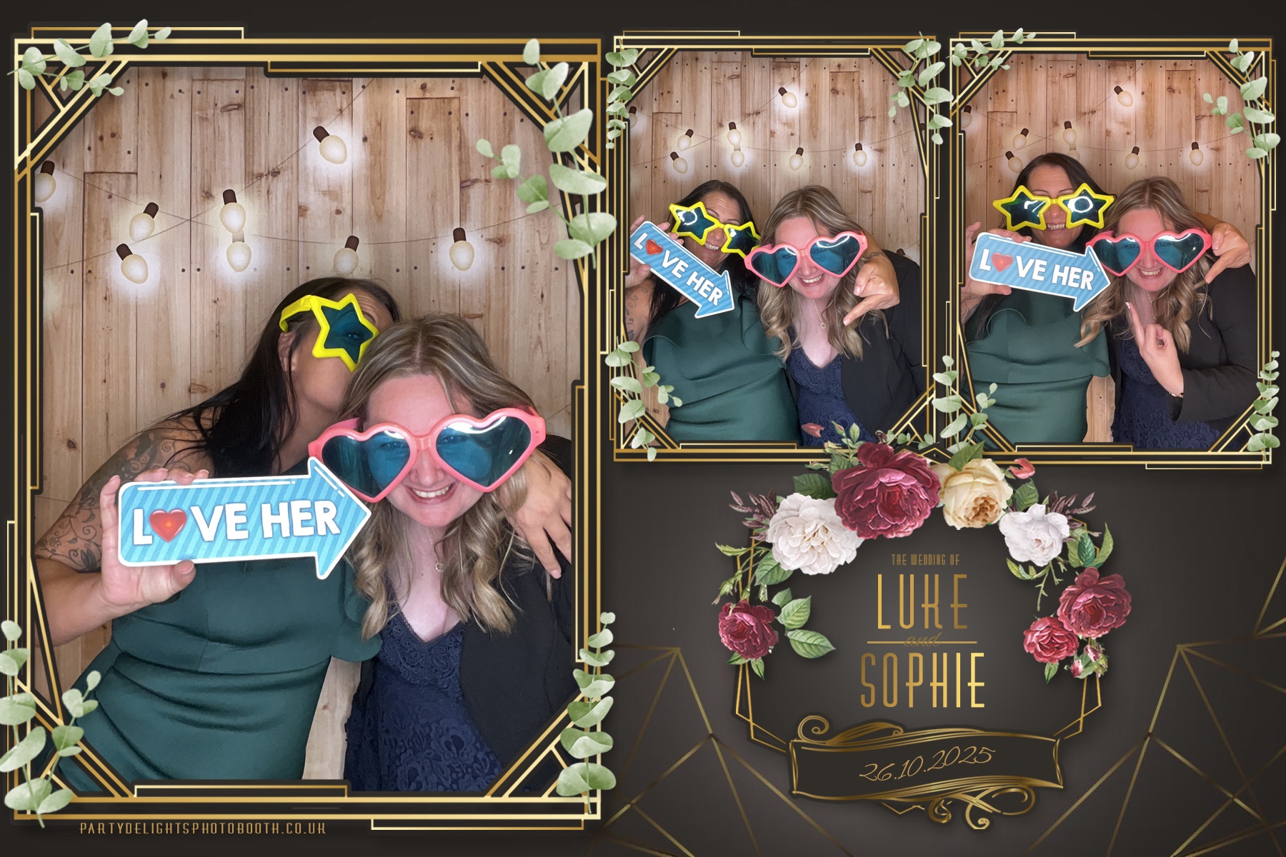 Sophie and Luke’s Wedding | View more photos from the event at gallery.partydelightsphotobooth.co.uk/u/PartyDelightsPhotoBooth/Sophie-and-Luke’s-Wedding