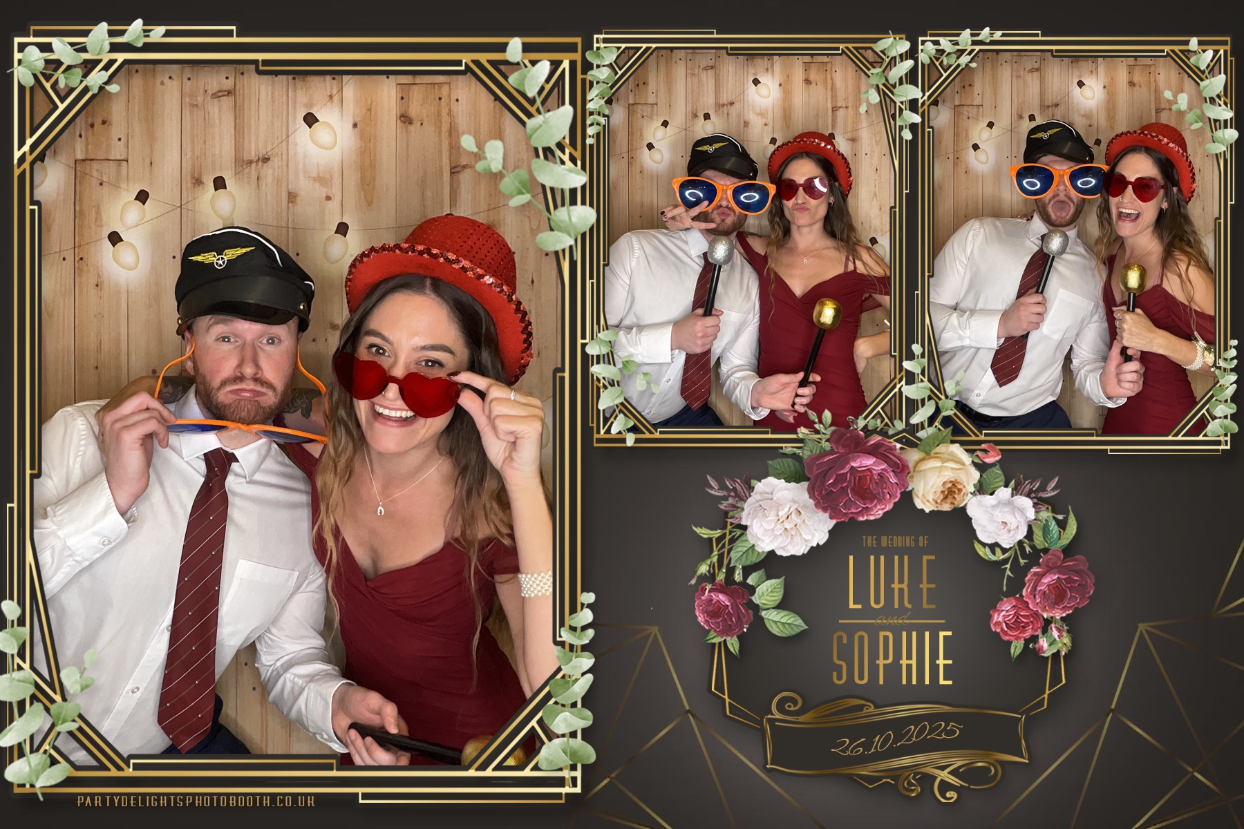 Sophie and Luke’s Wedding | View more photos from the event at gallery.partydelightsphotobooth.co.uk/u/PartyDelightsPhotoBooth/Sophie-and-Luke’s-Wedding