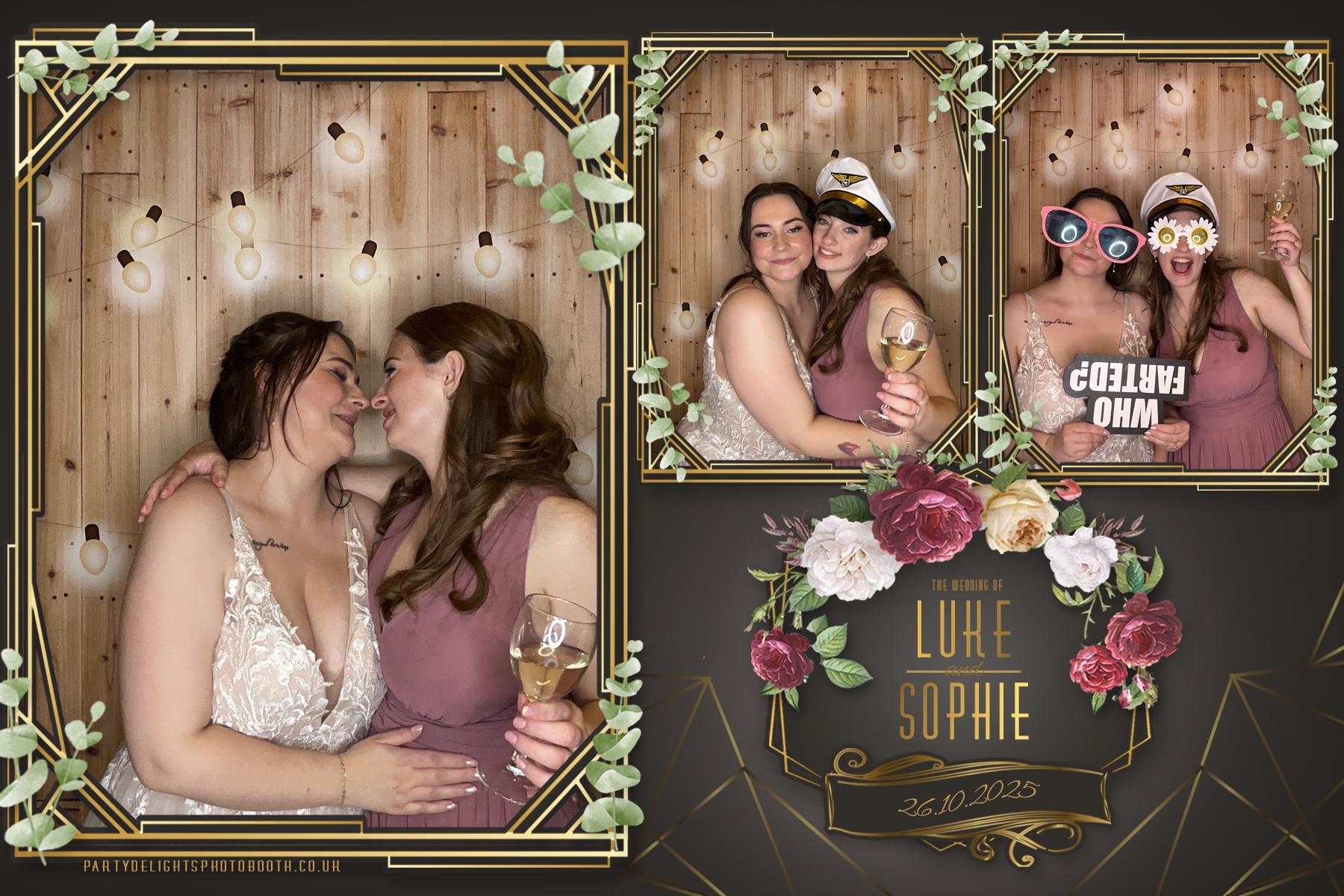 Sophie and Luke’s Wedding | View more photos from the event at gallery.partydelightsphotobooth.co.uk/u/PartyDelightsPhotoBooth/Sophie-and-Luke’s-Wedding