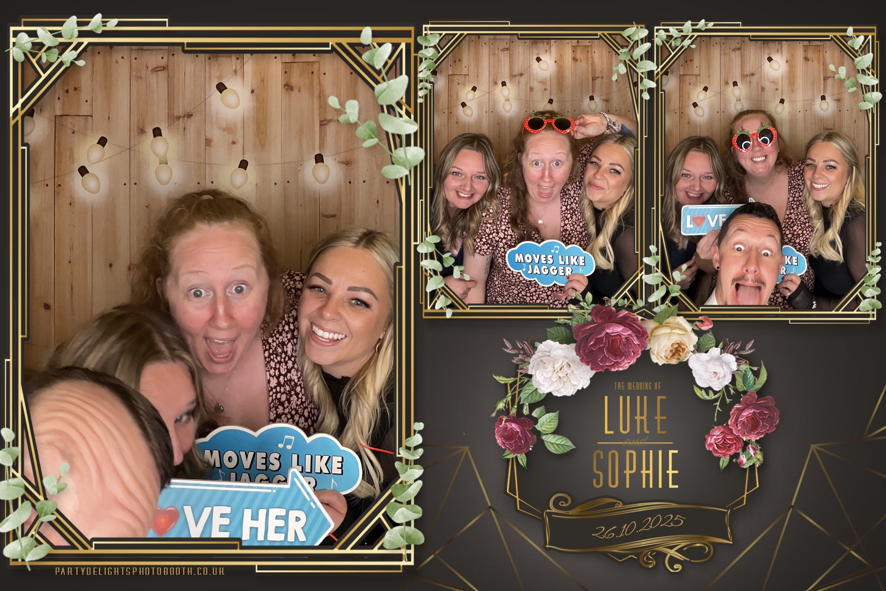 Sophie and Luke’s Wedding | View more photos from the event at gallery.partydelightsphotobooth.co.uk/u/PartyDelightsPhotoBooth/Sophie-and-Luke’s-Wedding