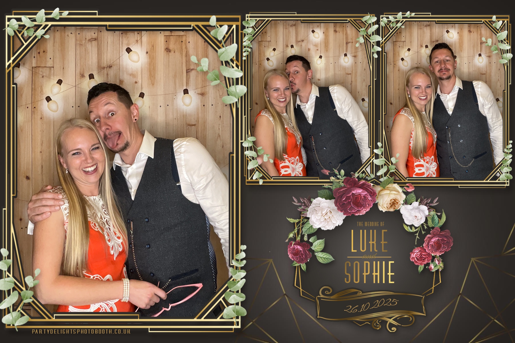 Sophie and Luke’s Wedding | View more photos from the event at gallery.partydelightsphotobooth.co.uk/u/PartyDelightsPhotoBooth/Sophie-and-Luke’s-Wedding