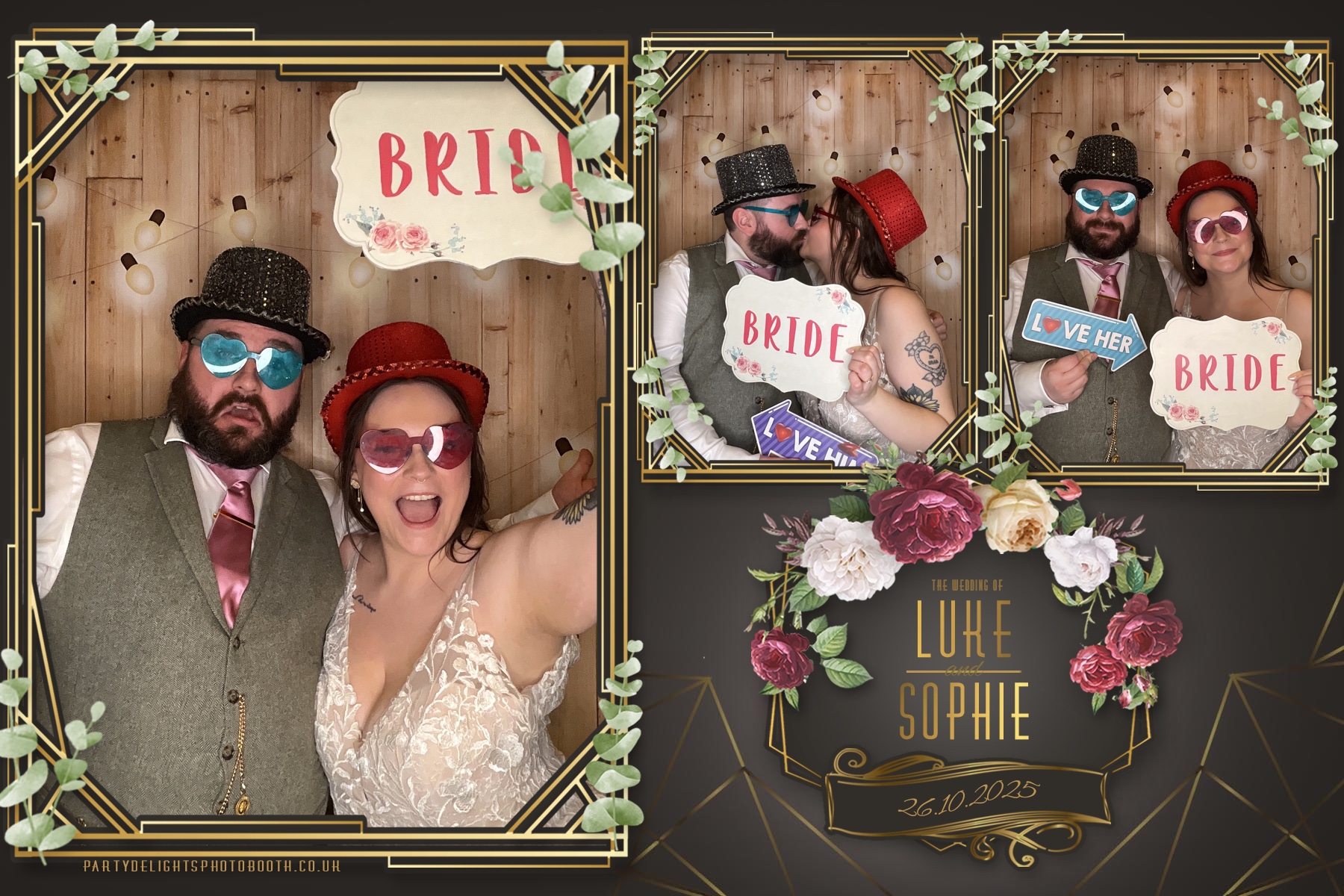 Sophie and Luke’s Wedding | View more photos from the event at gallery.partydelightsphotobooth.co.uk/u/PartyDelightsPhotoBooth/Sophie-and-Luke’s-Wedding