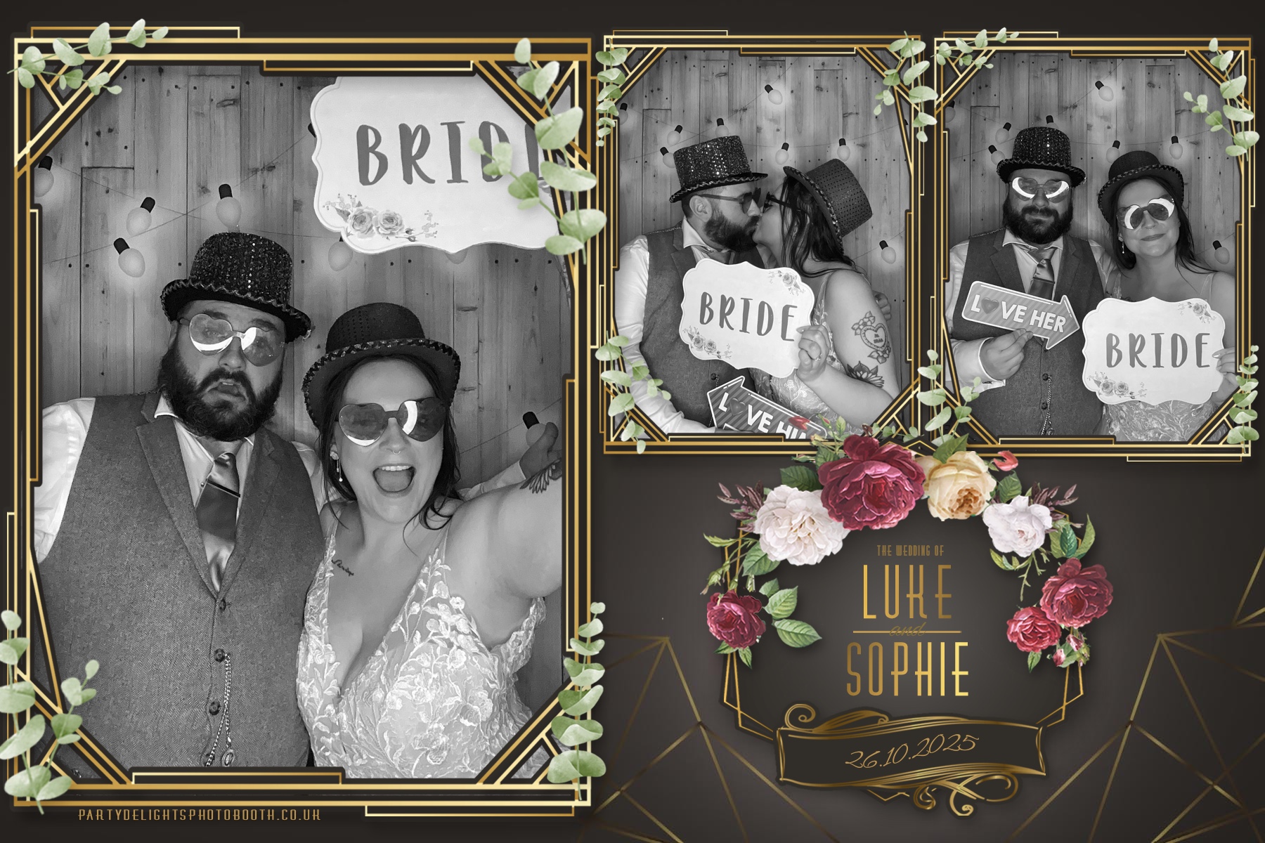 Sophie and Luke’s Wedding | View more photos from the event at gallery.partydelightsphotobooth.co.uk/u/PartyDelightsPhotoBooth/Sophie-and-Luke’s-Wedding