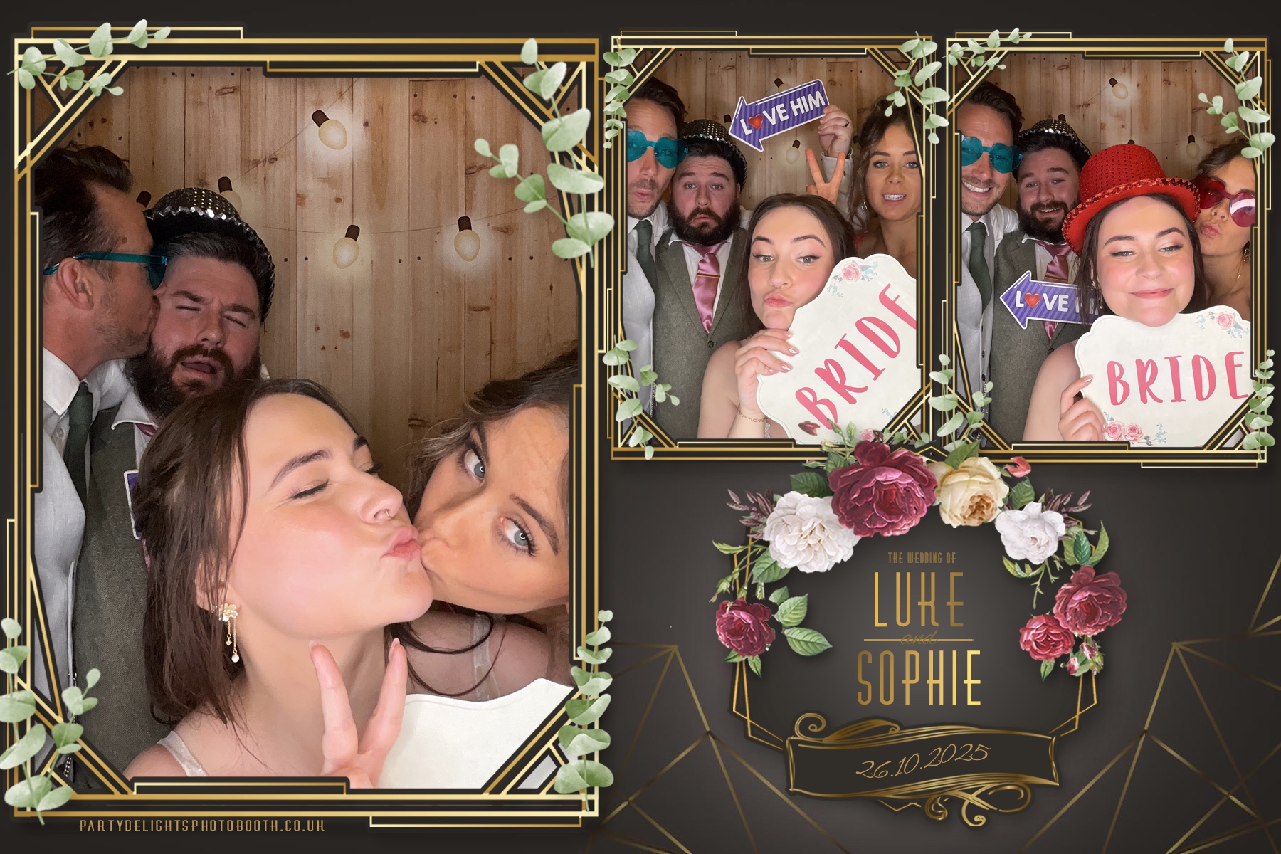 Sophie and Luke’s Wedding | View more photos from the event at gallery.partydelightsphotobooth.co.uk/u/PartyDelightsPhotoBooth/Sophie-and-Luke’s-Wedding