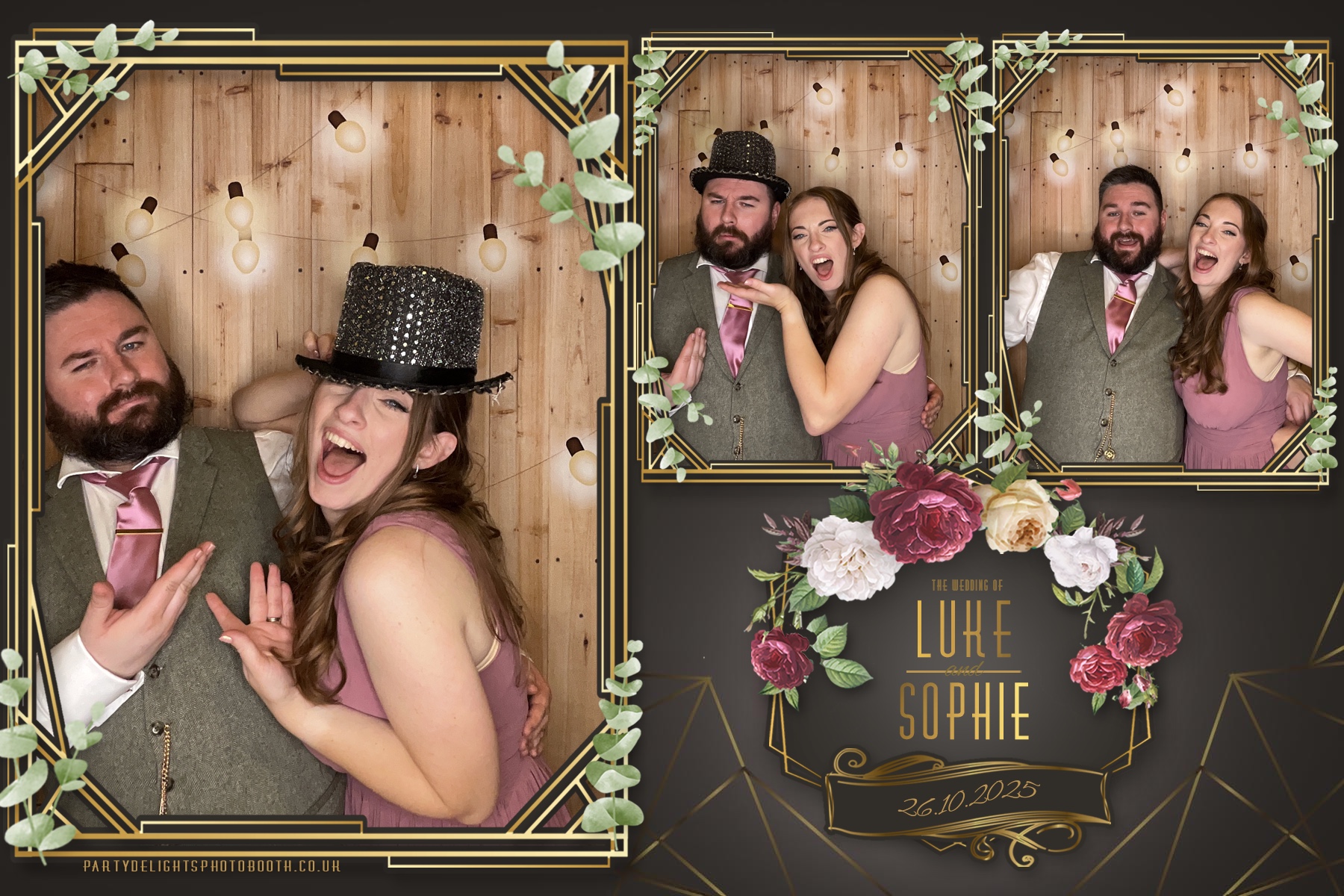 Sophie and Luke’s Wedding | View more photos from the event at gallery.partydelightsphotobooth.co.uk/u/PartyDelightsPhotoBooth/Sophie-and-Luke’s-Wedding