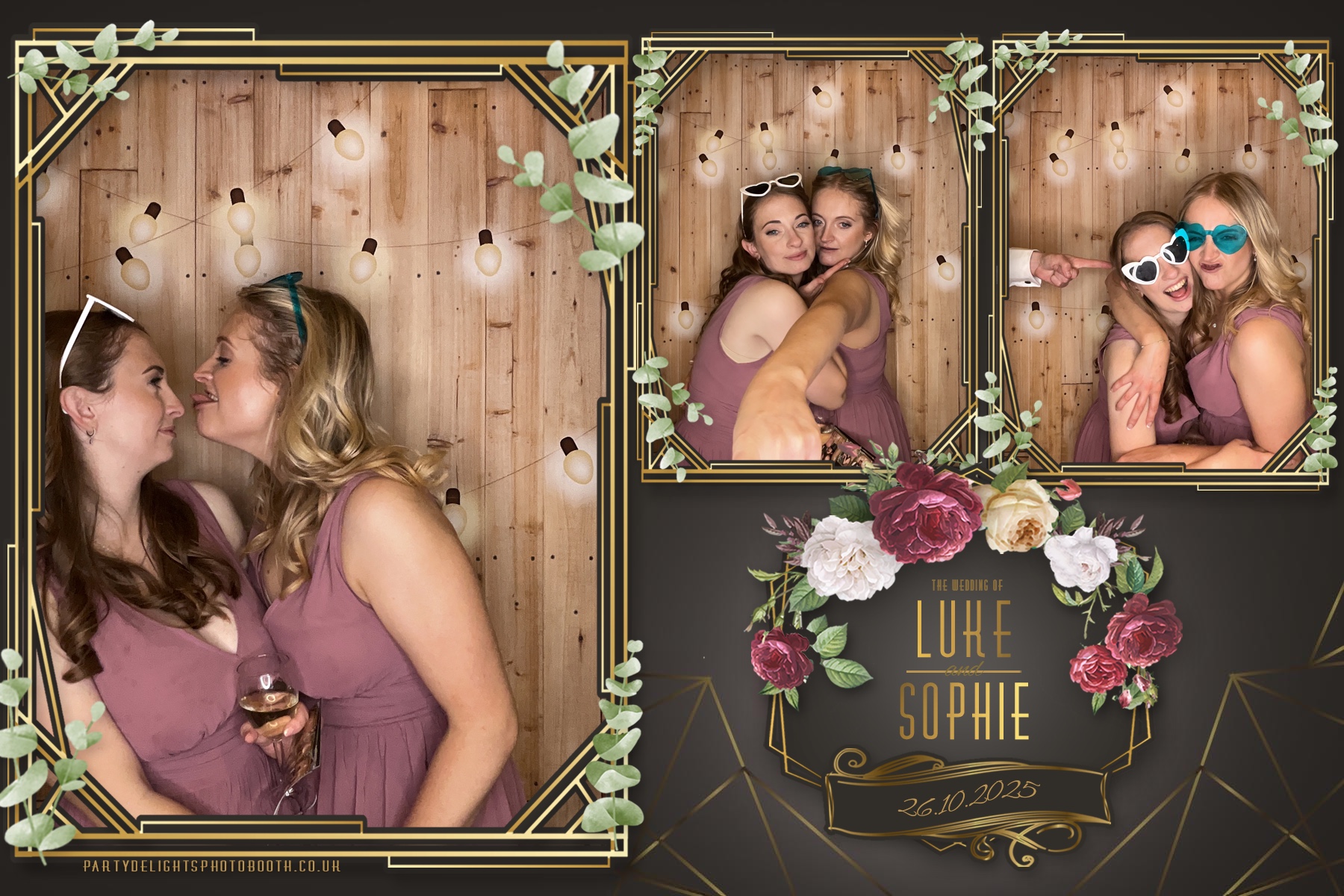 Sophie and Luke’s Wedding | View more photos from the event at gallery.partydelightsphotobooth.co.uk/u/PartyDelightsPhotoBooth/Sophie-and-Luke’s-Wedding