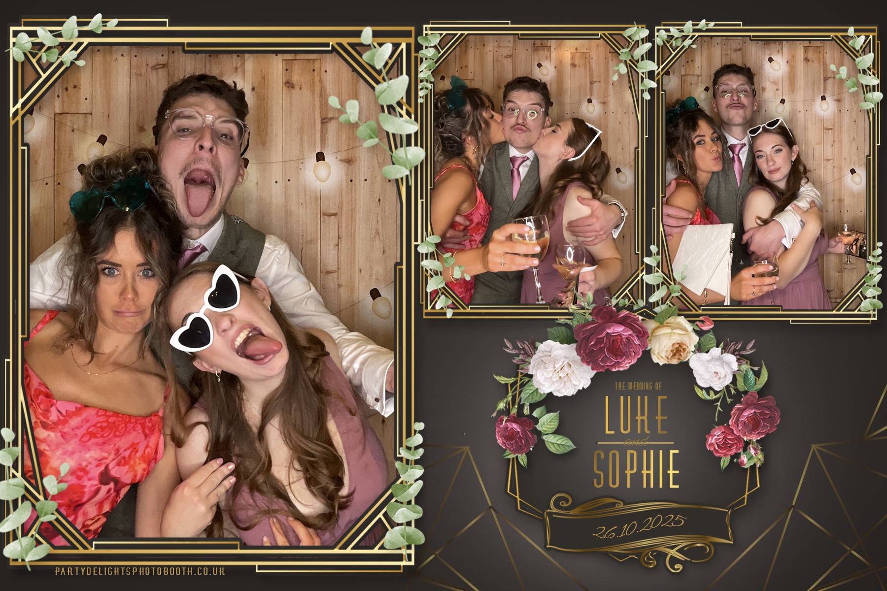 Sophie and Luke’s Wedding | View more photos from the event at gallery.partydelightsphotobooth.co.uk/u/PartyDelightsPhotoBooth/Sophie-and-Luke’s-Wedding