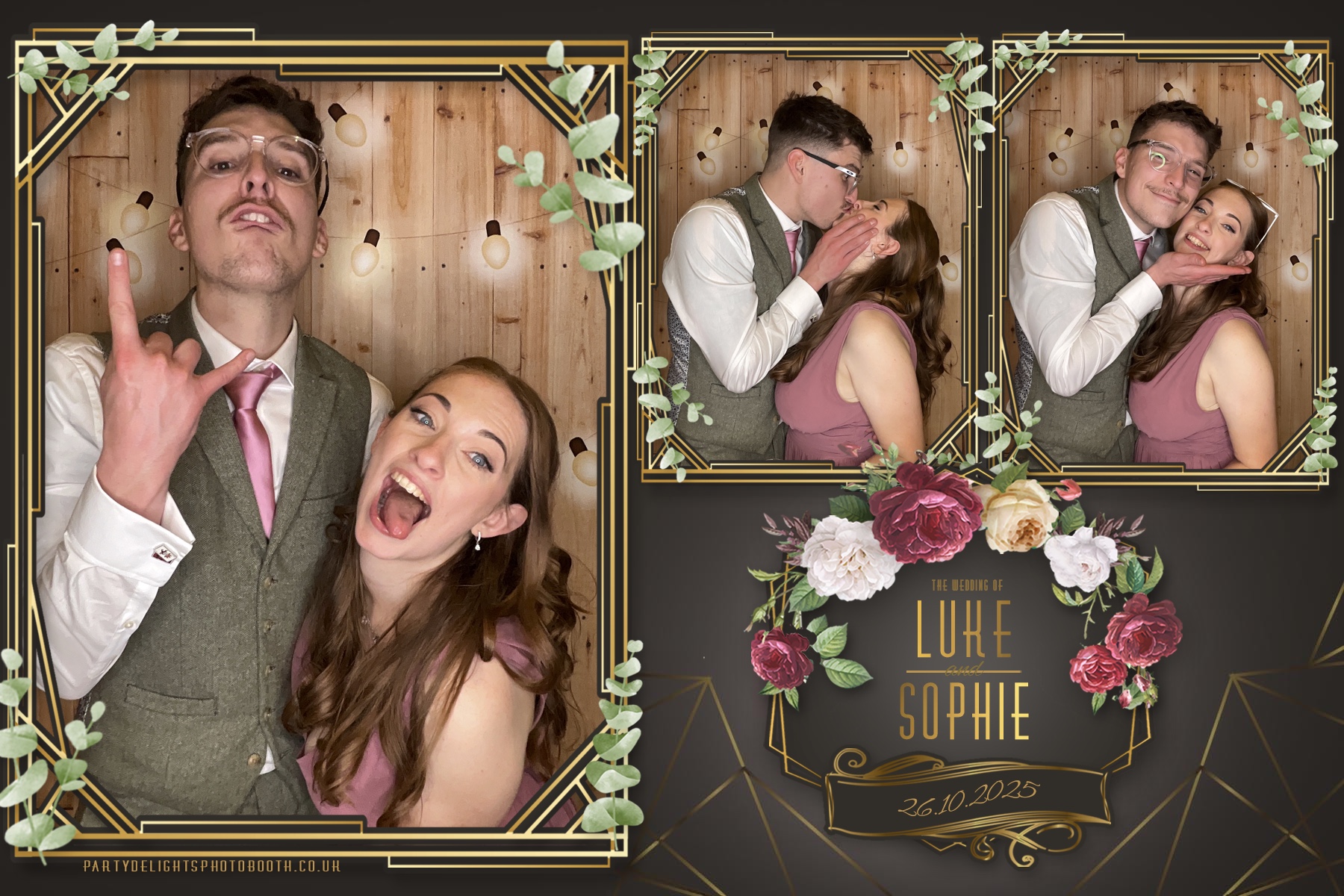 Sophie and Luke’s Wedding | View more photos from the event at gallery.partydelightsphotobooth.co.uk/u/PartyDelightsPhotoBooth/Sophie-and-Luke’s-Wedding