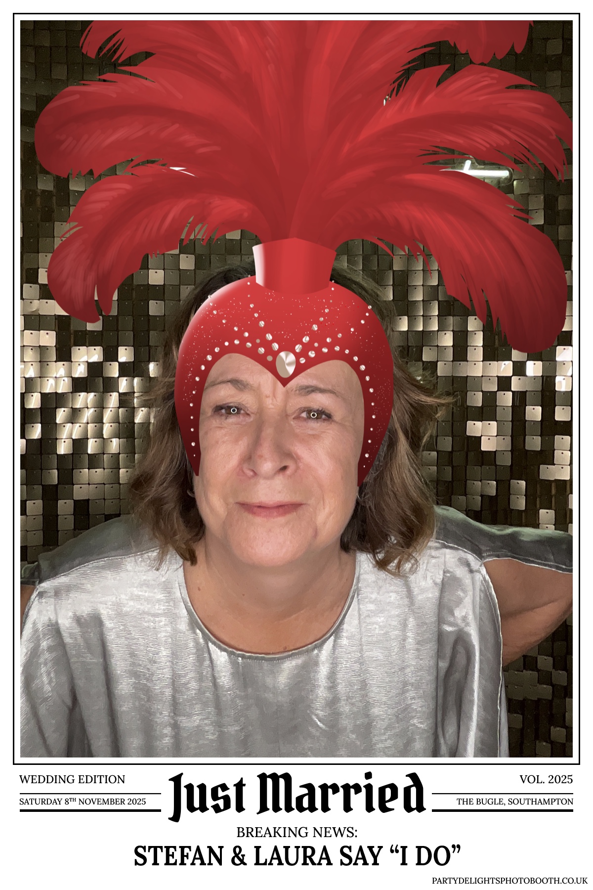 Stefan & Laura's Wedding Reception | View more photos from the event at gallery.partydelightsphotobooth.co.uk/u/PartyDelightsPhotoBooth/Stefan-Lauras-Wedding-Reception