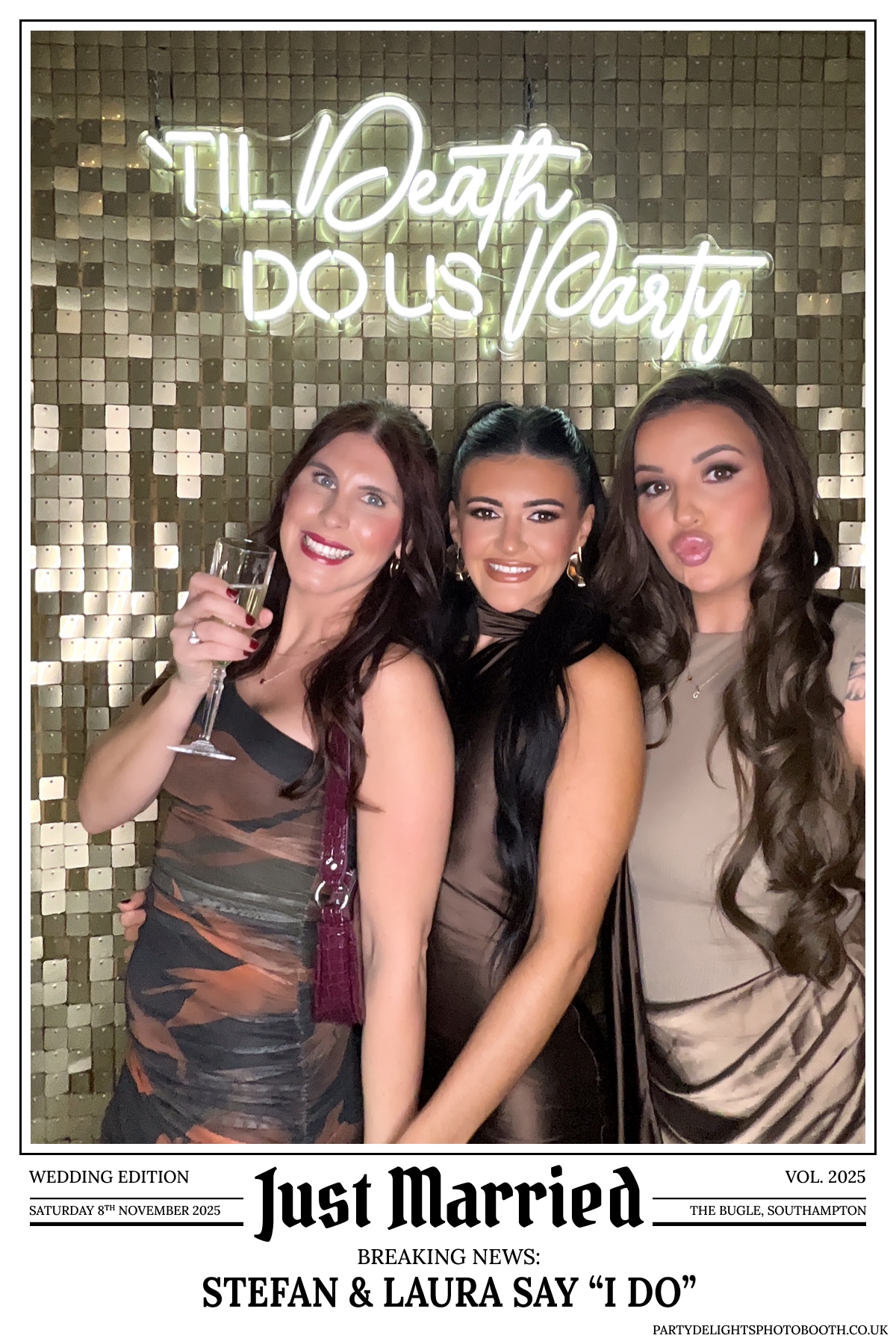 Stefan & Laura's Wedding Reception | View more photos from the event at gallery.partydelightsphotobooth.co.uk/u/PartyDelightsPhotoBooth/Stefan-Lauras-Wedding-Reception