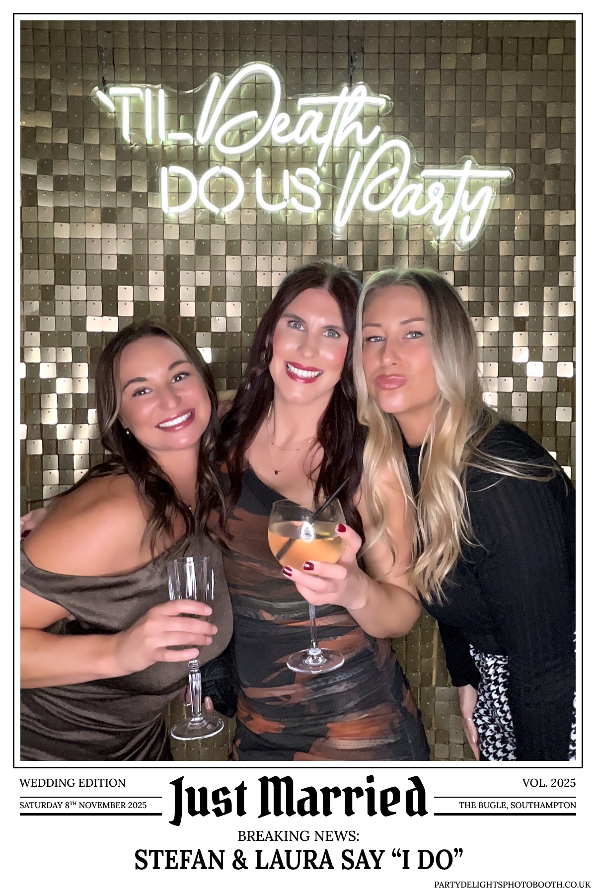 Stefan & Laura's Wedding Reception | View more photos from the event at gallery.partydelightsphotobooth.co.uk/u/PartyDelightsPhotoBooth/Stefan-Lauras-Wedding-Reception