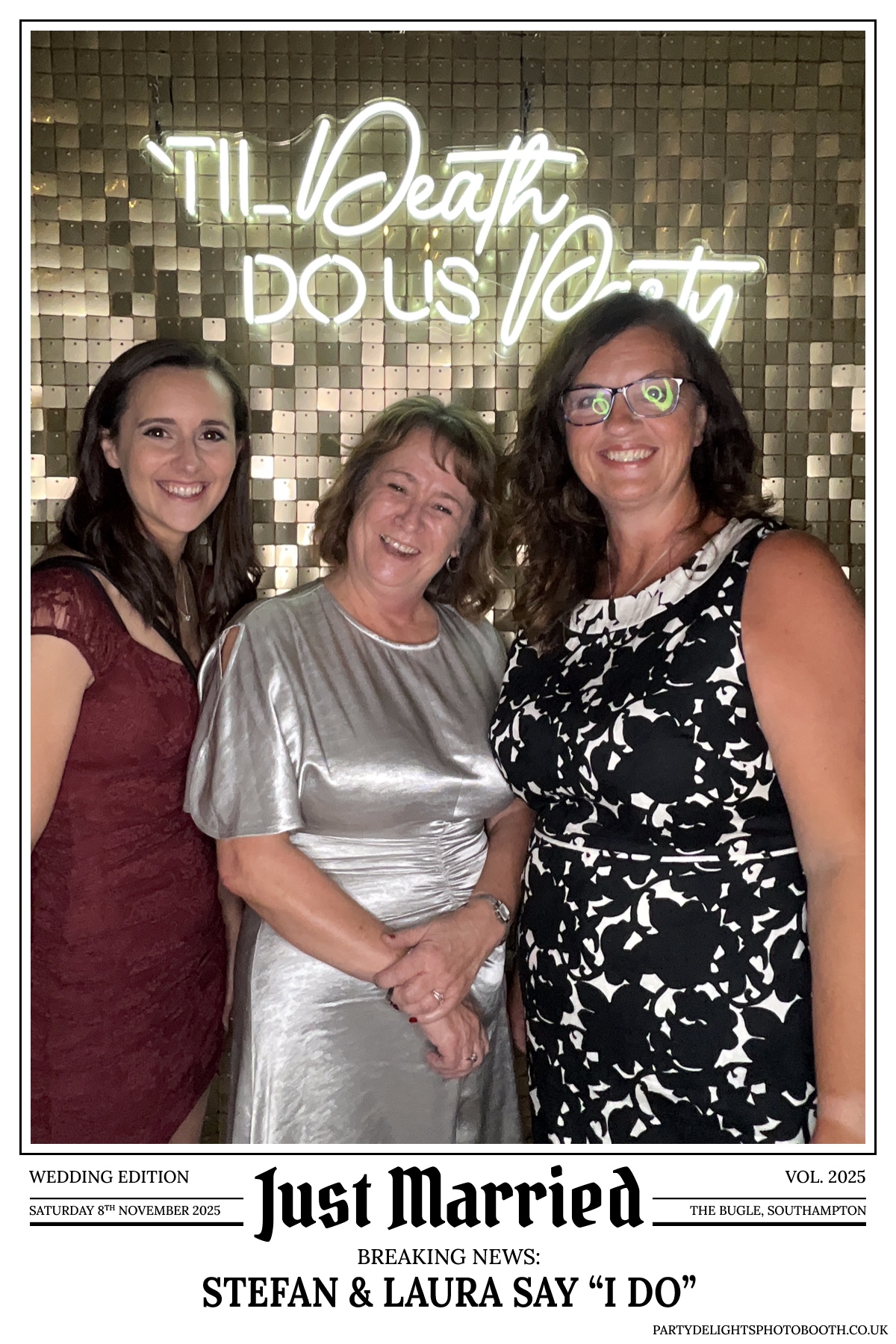 Stefan & Laura's Wedding Reception | View more photos from the event at gallery.partydelightsphotobooth.co.uk/u/PartyDelightsPhotoBooth/Stefan-Lauras-Wedding-Reception