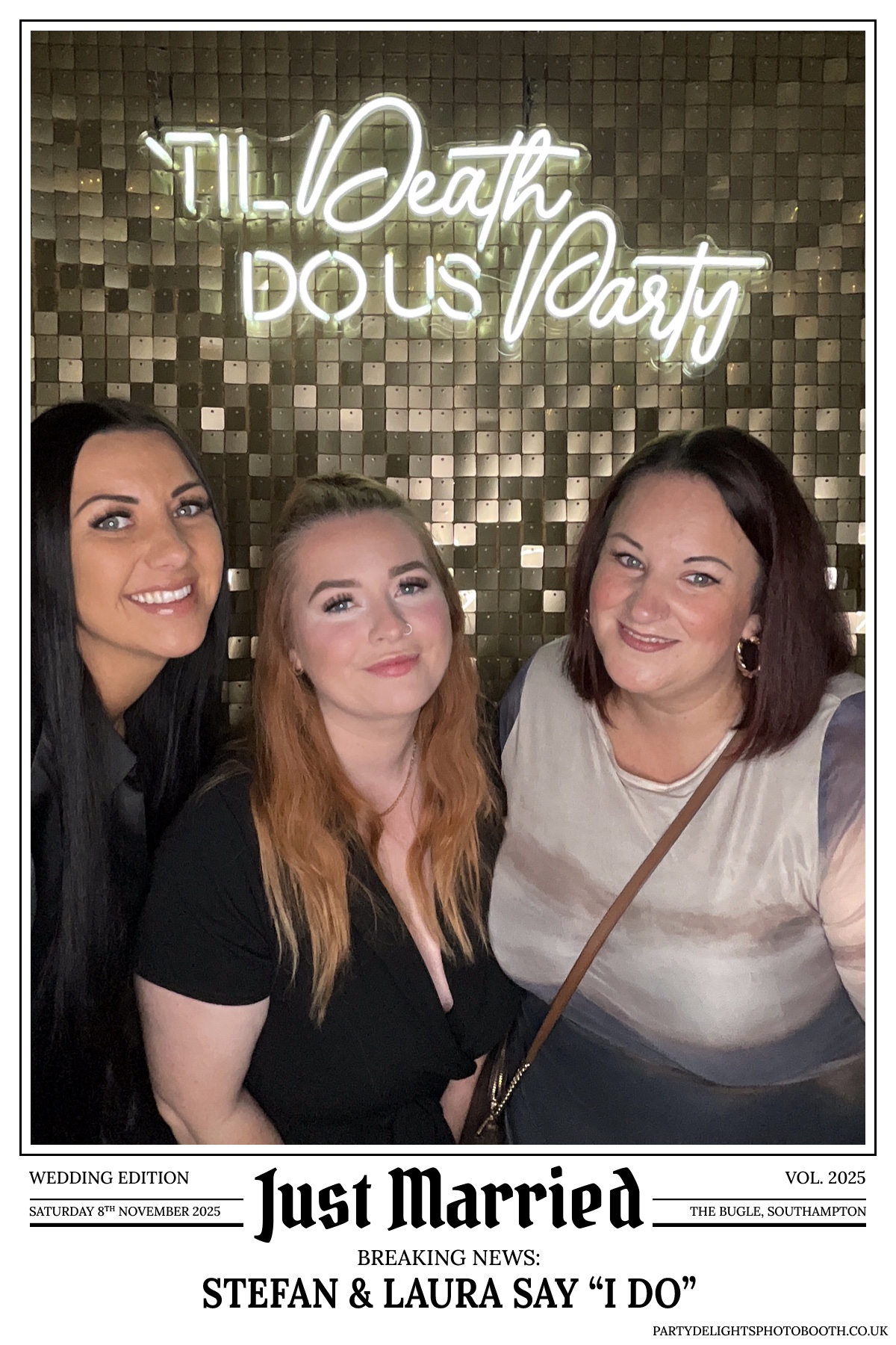 Stefan & Laura's Wedding Reception | View more photos from the event at gallery.partydelightsphotobooth.co.uk/u/PartyDelightsPhotoBooth/Stefan-Lauras-Wedding-Reception