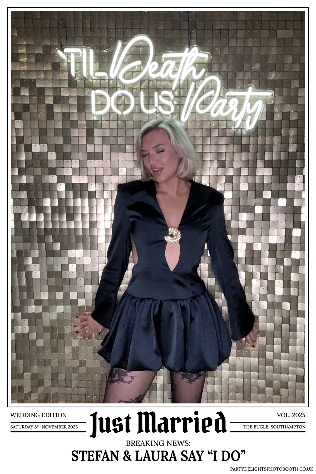 Stefan & Laura's Wedding Reception | View more photos from the event at gallery.partydelightsphotobooth.co.uk/u/PartyDelightsPhotoBooth/Stefan-Lauras-Wedding-Reception