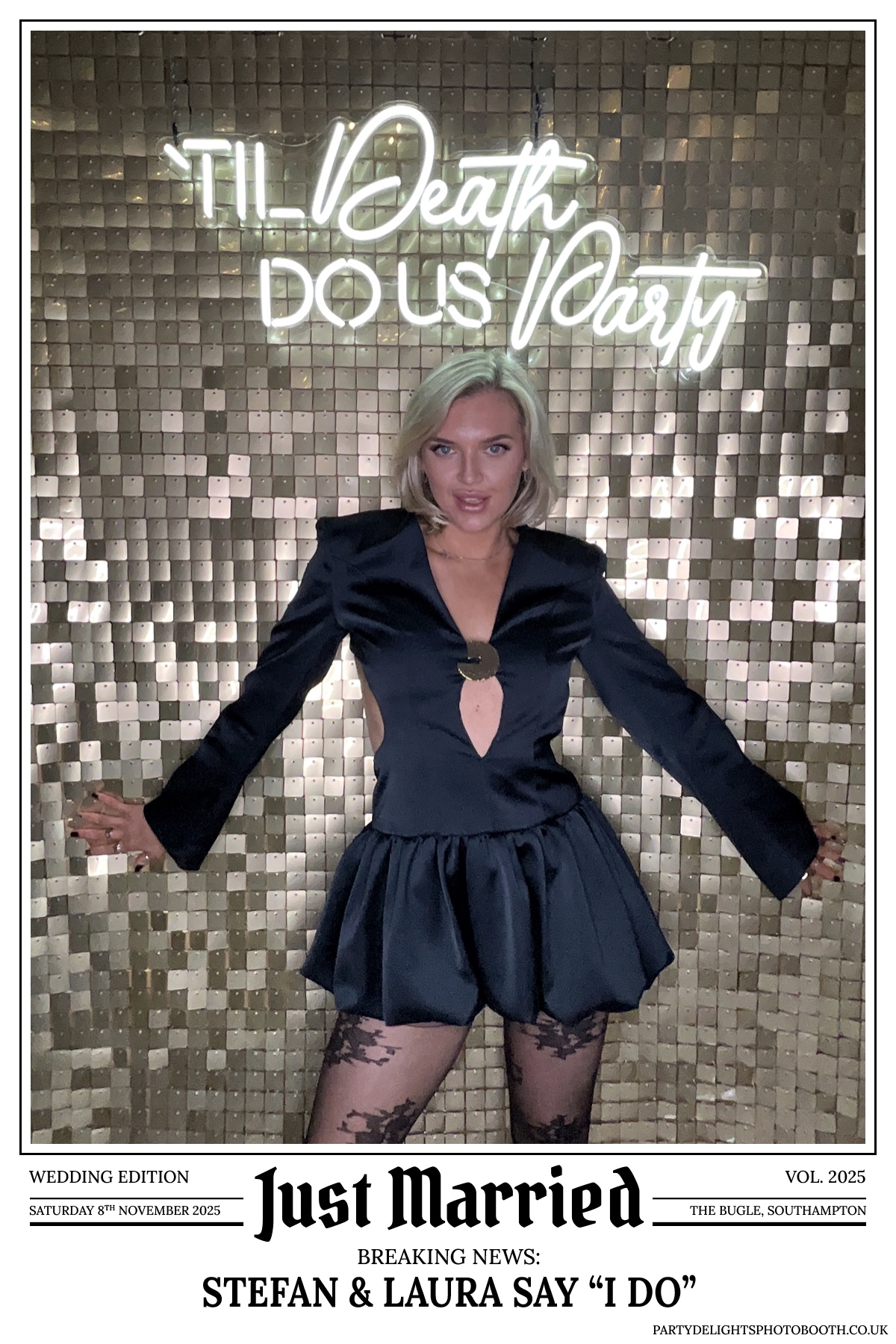 Stefan & Laura's Wedding Reception | View more photos from the event at gallery.partydelightsphotobooth.co.uk/u/PartyDelightsPhotoBooth/Stefan-Lauras-Wedding-Reception