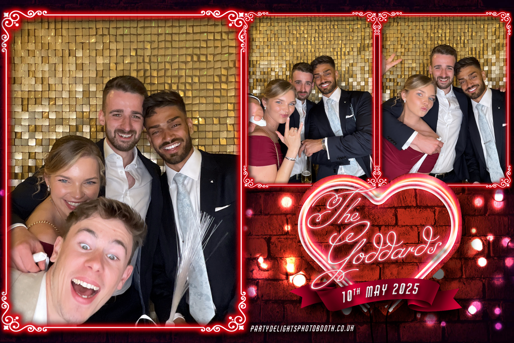 The Goddard Wedding | View more photos from the event at gallery.partydelightsphotobooth.co.uk/u/PartyDelightsPhotoBooth/The-Goddard-Wedding