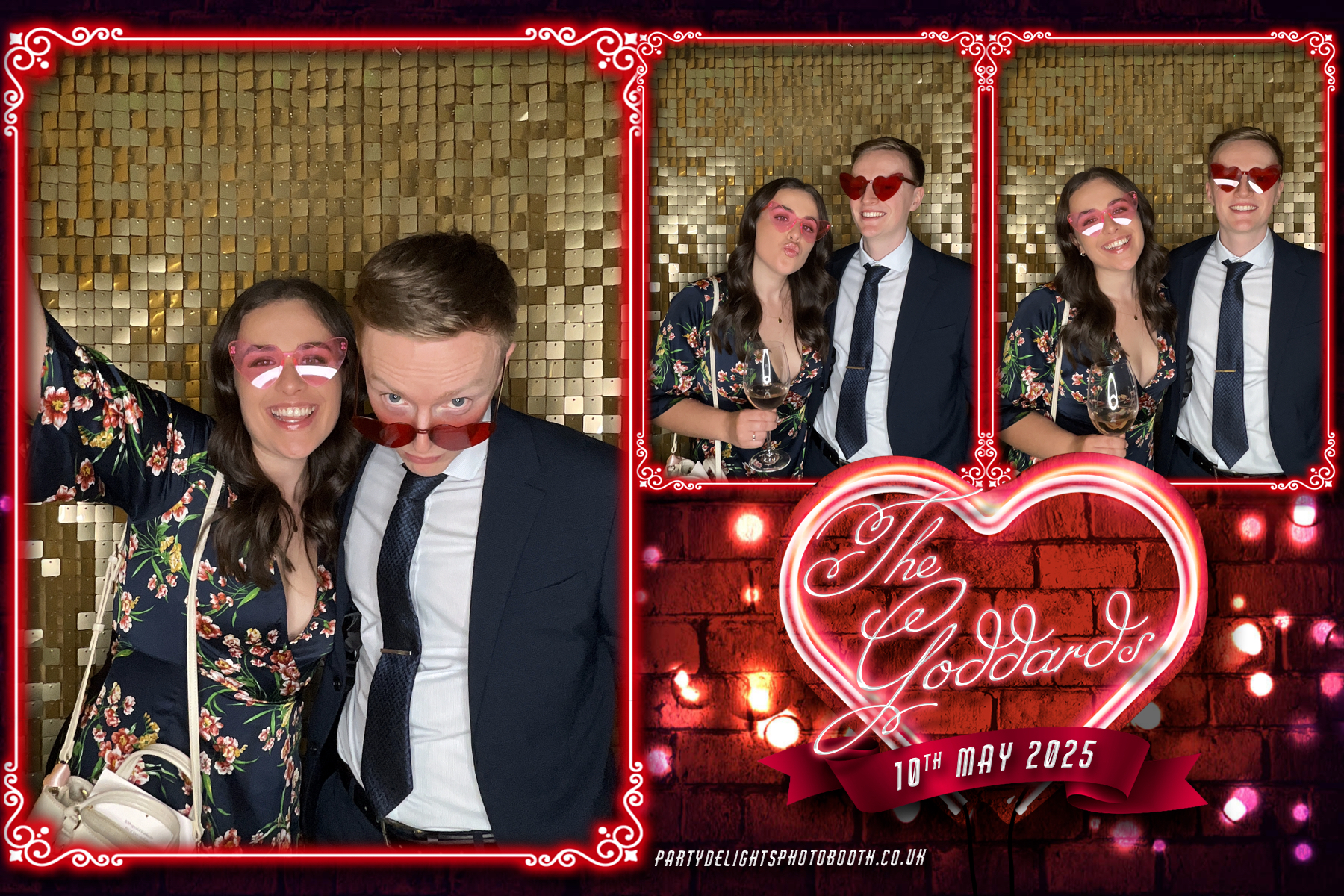 The Goddard Wedding | View more photos from the event at gallery.partydelightsphotobooth.co.uk/u/PartyDelightsPhotoBooth/The-Goddard-Wedding