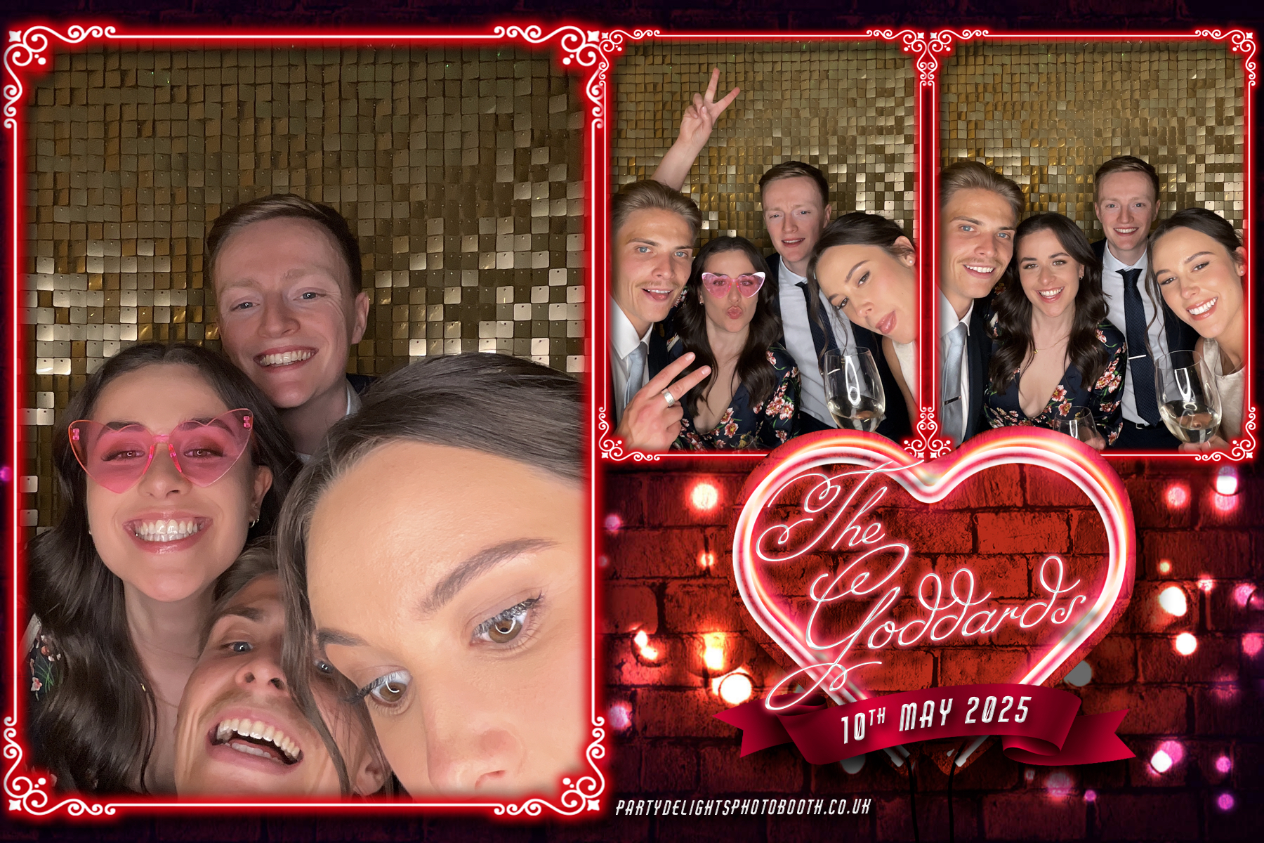 The Goddard Wedding | View more photos from the event at gallery.partydelightsphotobooth.co.uk/u/PartyDelightsPhotoBooth/The-Goddard-Wedding