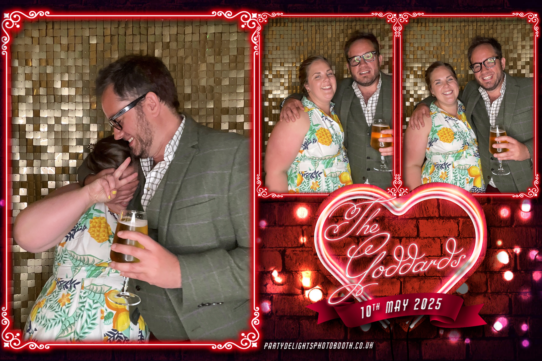 The Goddard Wedding | View more photos from the event at gallery.partydelightsphotobooth.co.uk/u/PartyDelightsPhotoBooth/The-Goddard-Wedding