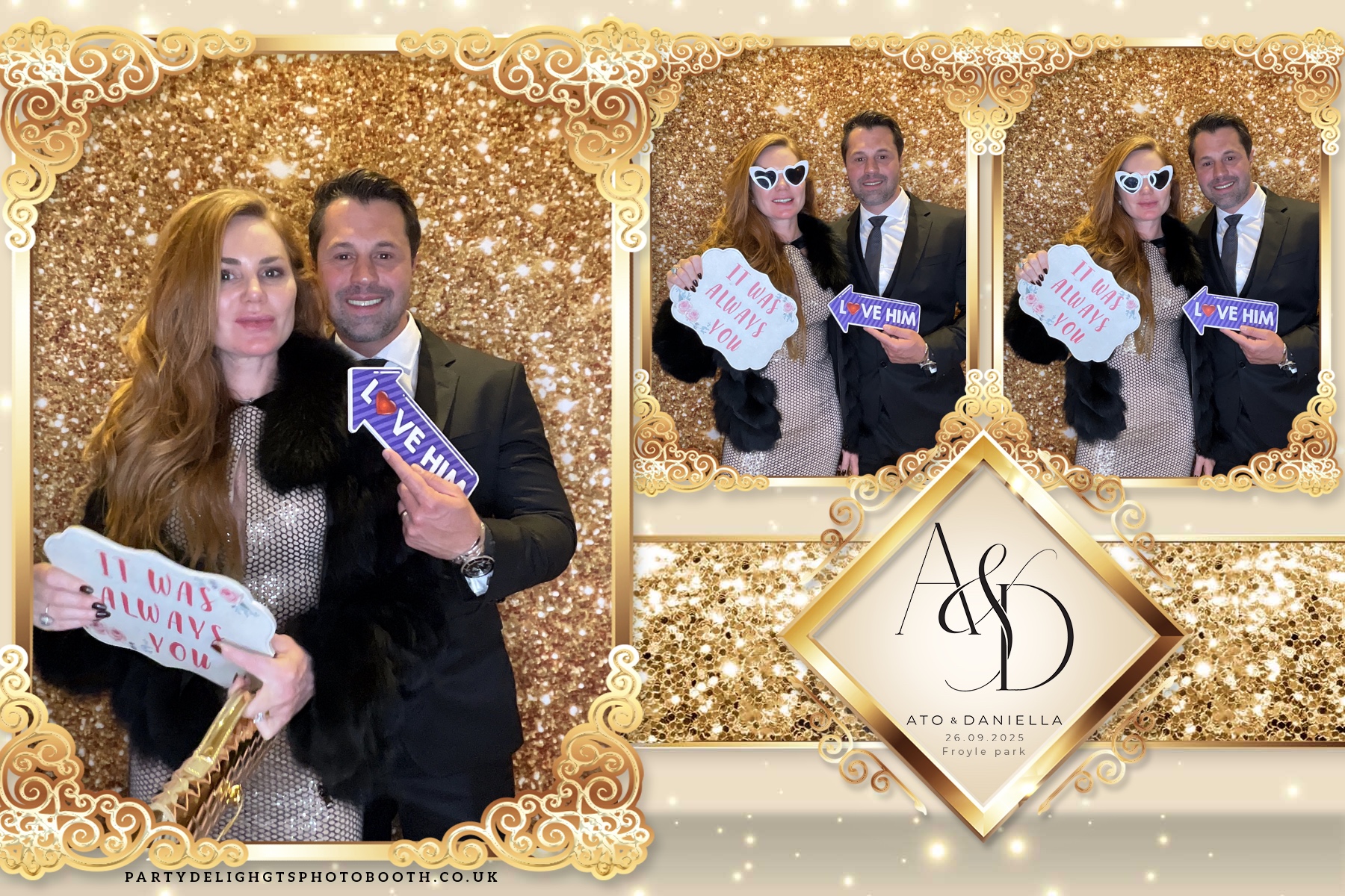 The Wedding of Ato and Daniella | View more photos from the event at gallery.partydelightsphotobooth.co.uk/u/PartyDelightsPhotoBooth/The-Wedding-of-Ato-and-Daniella