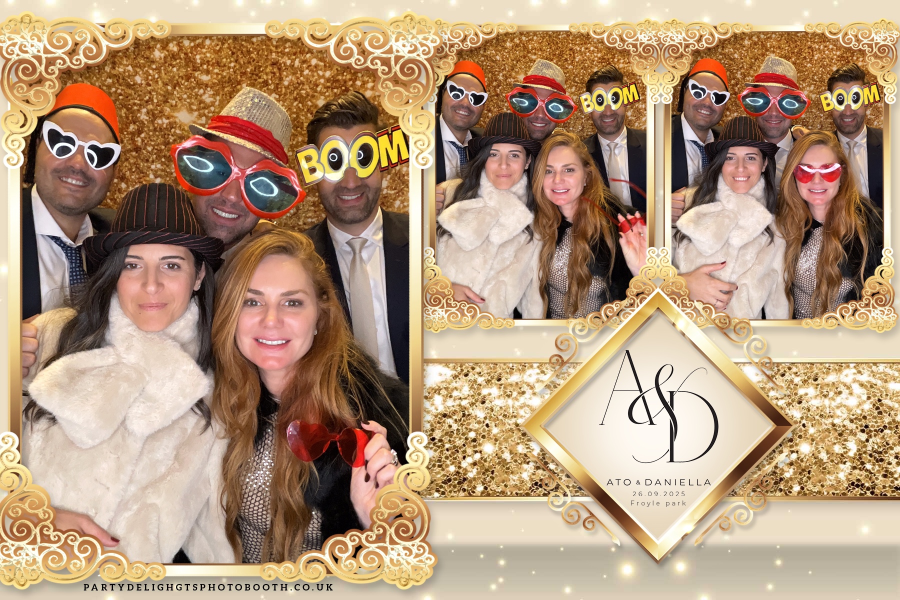 The Wedding of Ato and Daniella | View more photos from the event at gallery.partydelightsphotobooth.co.uk/u/PartyDelightsPhotoBooth/The-Wedding-of-Ato-and-Daniella