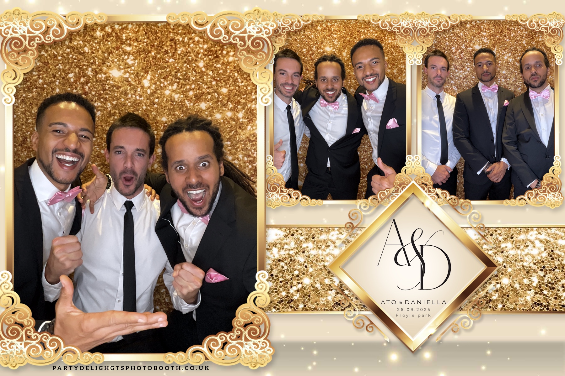 The Wedding of Ato and Daniella | View more photos from the event at gallery.partydelightsphotobooth.co.uk/u/PartyDelightsPhotoBooth/The-Wedding-of-Ato-and-Daniella