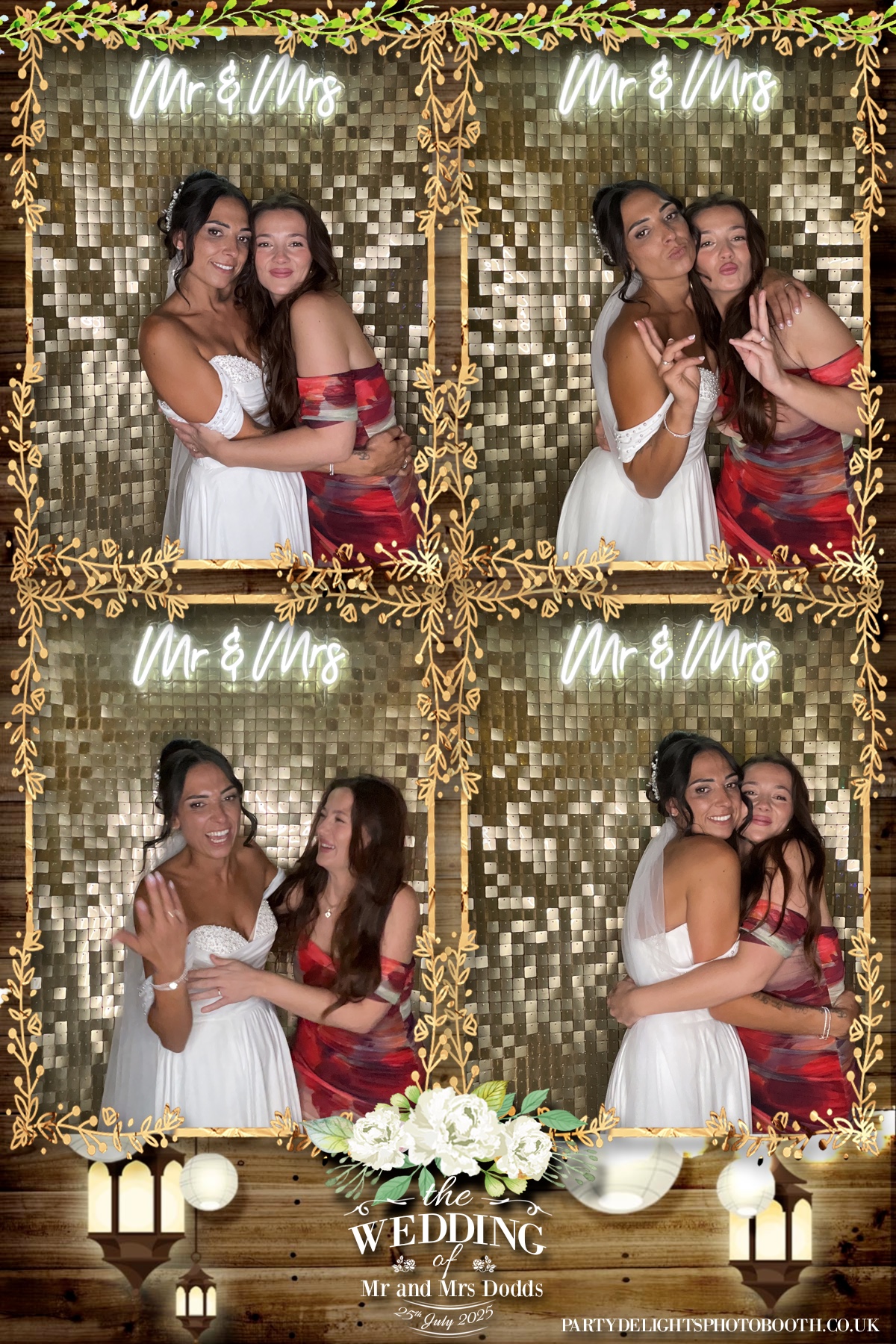 The wedding of Mr and Mrs Dodds | View more photos from the event at gallery.partydelightsphotobooth.co.uk/u/PartyDelightsPhotoBooth/The-wedding-of-Mr-and-Mrs-Dodds