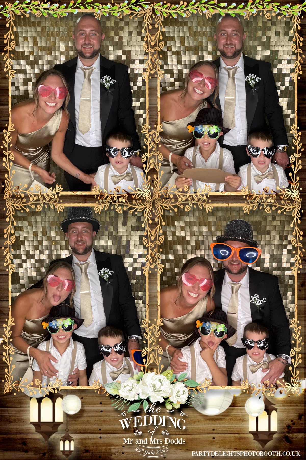 The wedding of Mr and Mrs Dodds | View more photos from the event at gallery.partydelightsphotobooth.co.uk/u/PartyDelightsPhotoBooth/The-wedding-of-Mr-and-Mrs-Dodds