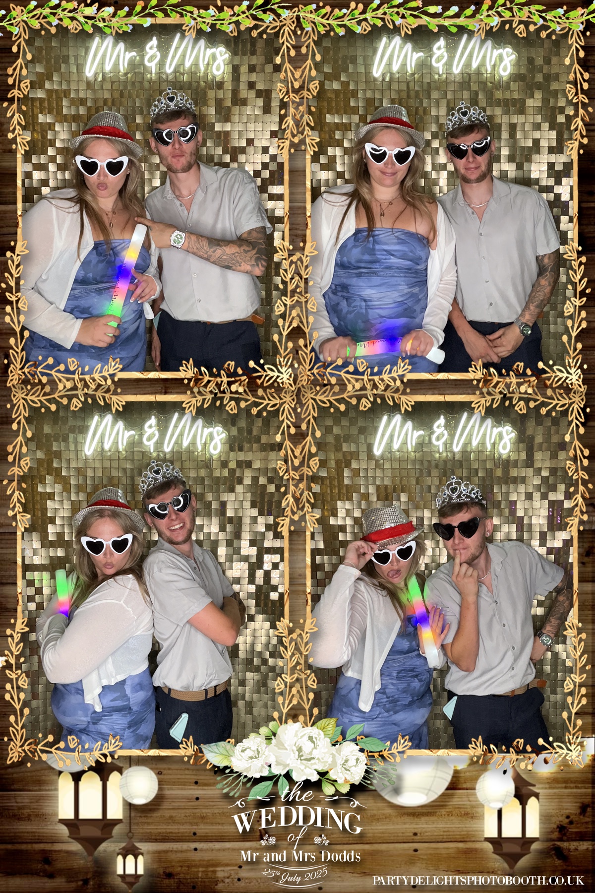 The wedding of Mr and Mrs Dodds | View more photos from the event at gallery.partydelightsphotobooth.co.uk/u/PartyDelightsPhotoBooth/The-wedding-of-Mr-and-Mrs-Dodds
