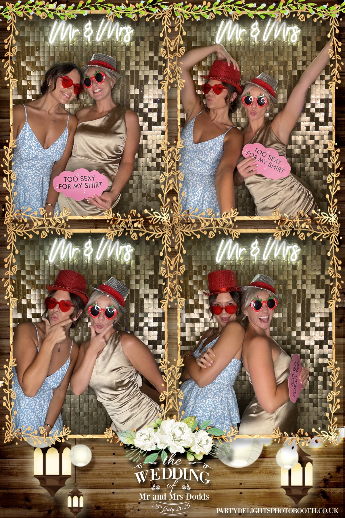 The wedding of Mr and Mrs Dodds | View more photos from the event at gallery.partydelightsphotobooth.co.uk/u/PartyDelightsPhotoBooth/The-wedding-of-Mr-and-Mrs-Dodds