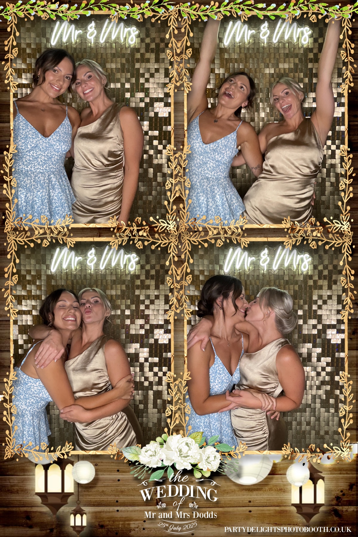 The wedding of Mr and Mrs Dodds | View more photos from the event at gallery.partydelightsphotobooth.co.uk/u/PartyDelightsPhotoBooth/The-wedding-of-Mr-and-Mrs-Dodds