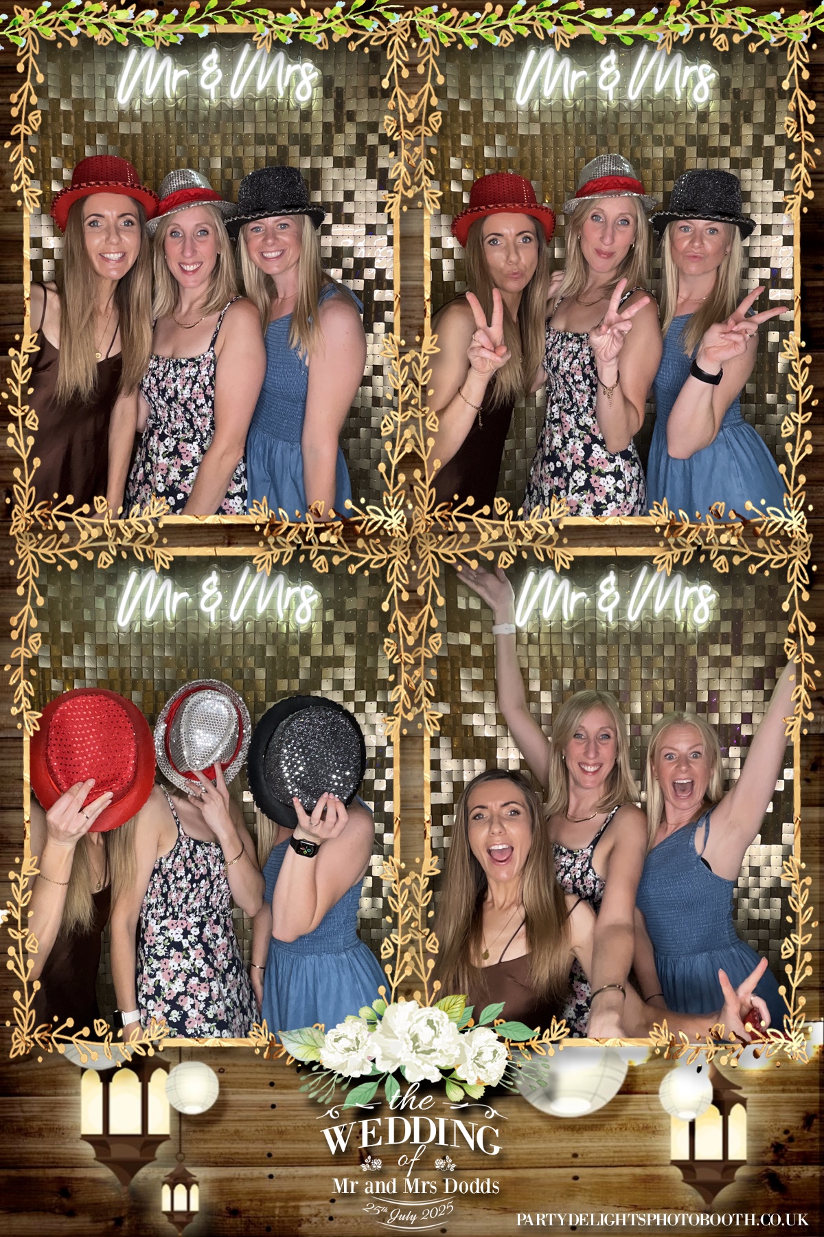 The wedding of Mr and Mrs Dodds | View more photos from the event at gallery.partydelightsphotobooth.co.uk/u/PartyDelightsPhotoBooth/The-wedding-of-Mr-and-Mrs-Dodds