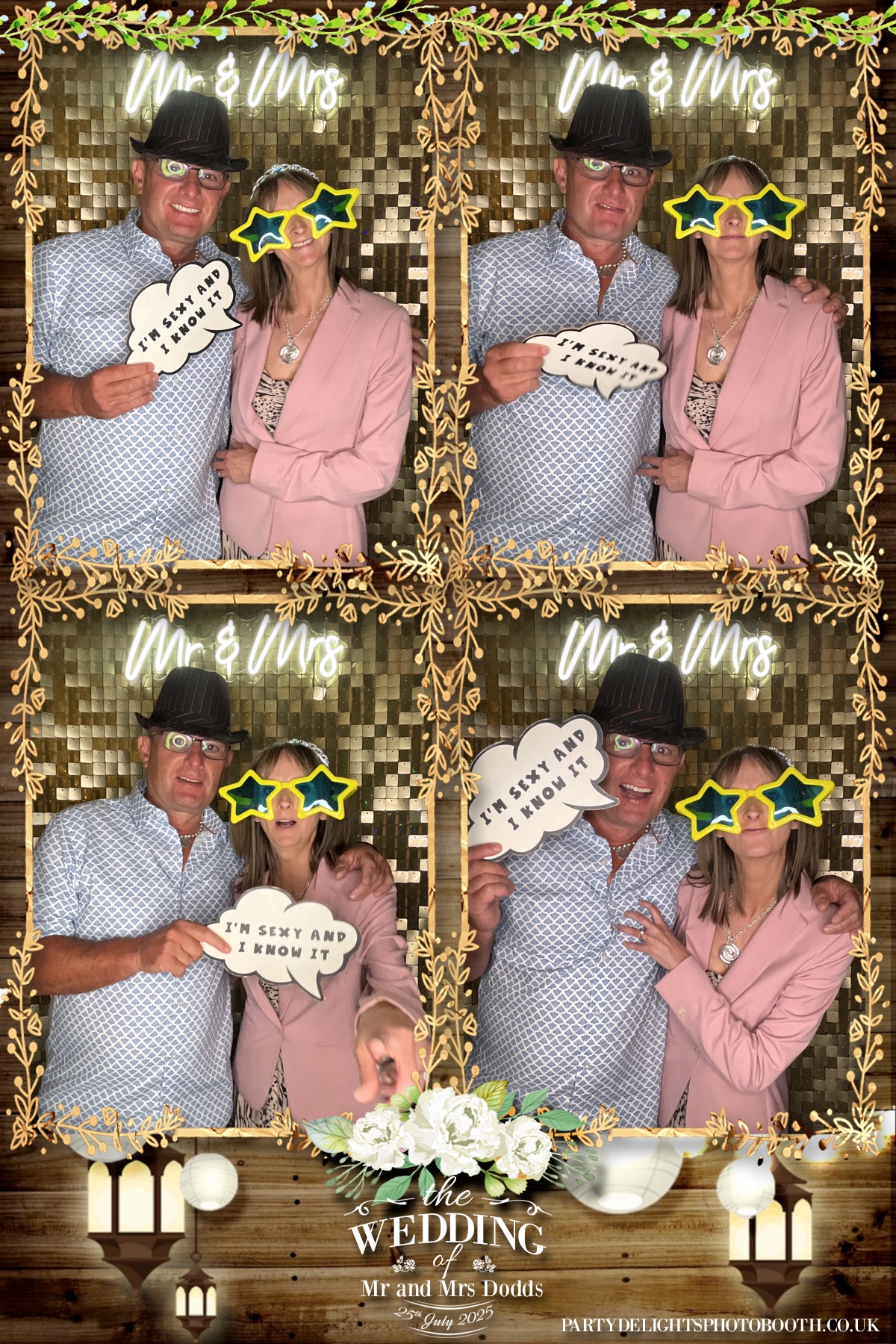 The wedding of Mr and Mrs Dodds | View more photos from the event at gallery.partydelightsphotobooth.co.uk/u/PartyDelightsPhotoBooth/The-wedding-of-Mr-and-Mrs-Dodds