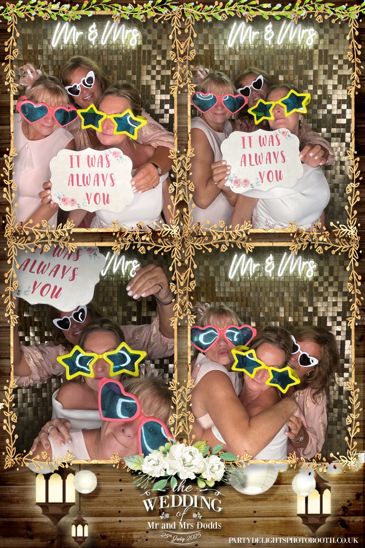 The wedding of Mr and Mrs Dodds | View more photos from the event at gallery.partydelightsphotobooth.co.uk/u/PartyDelightsPhotoBooth/The-wedding-of-Mr-and-Mrs-Dodds