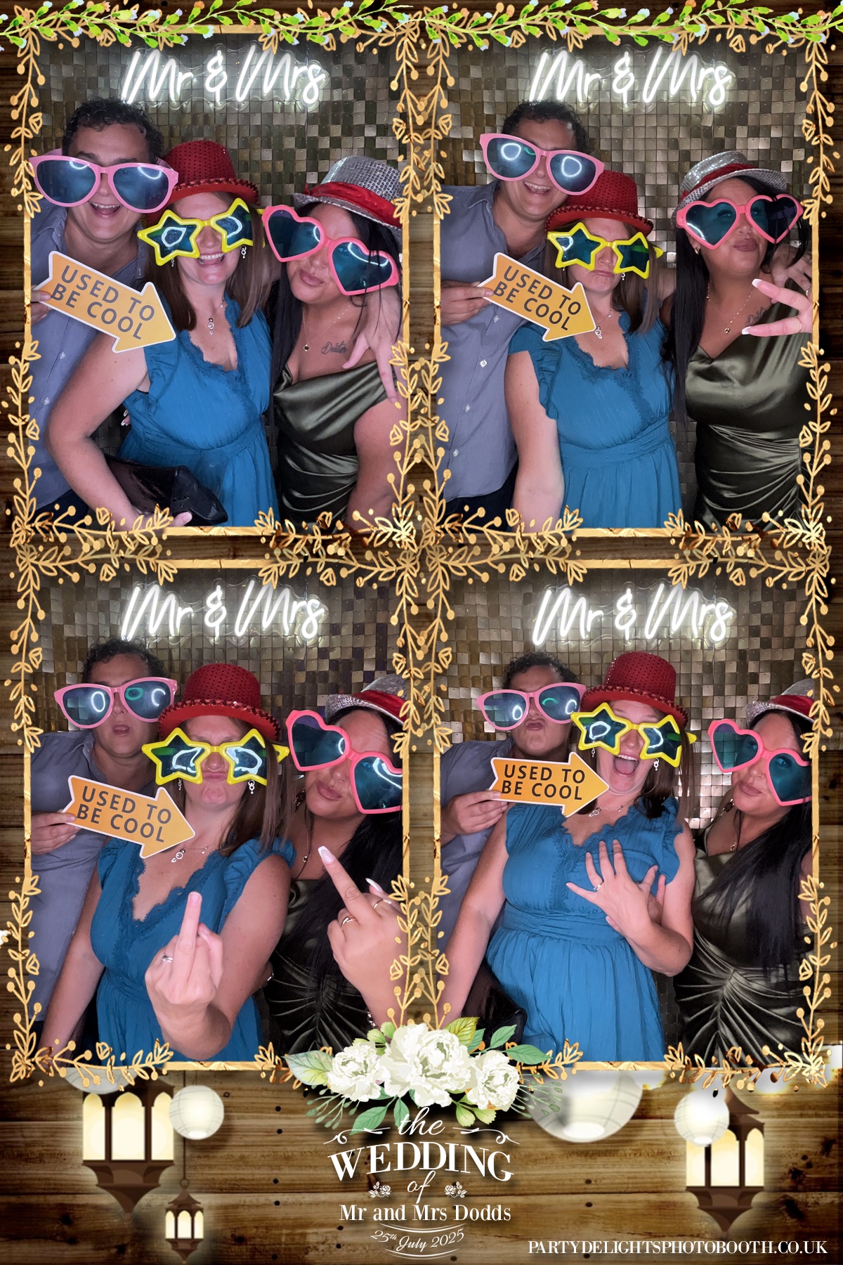 The wedding of Mr and Mrs Dodds | View more photos from the event at gallery.partydelightsphotobooth.co.uk/u/PartyDelightsPhotoBooth/The-wedding-of-Mr-and-Mrs-Dodds