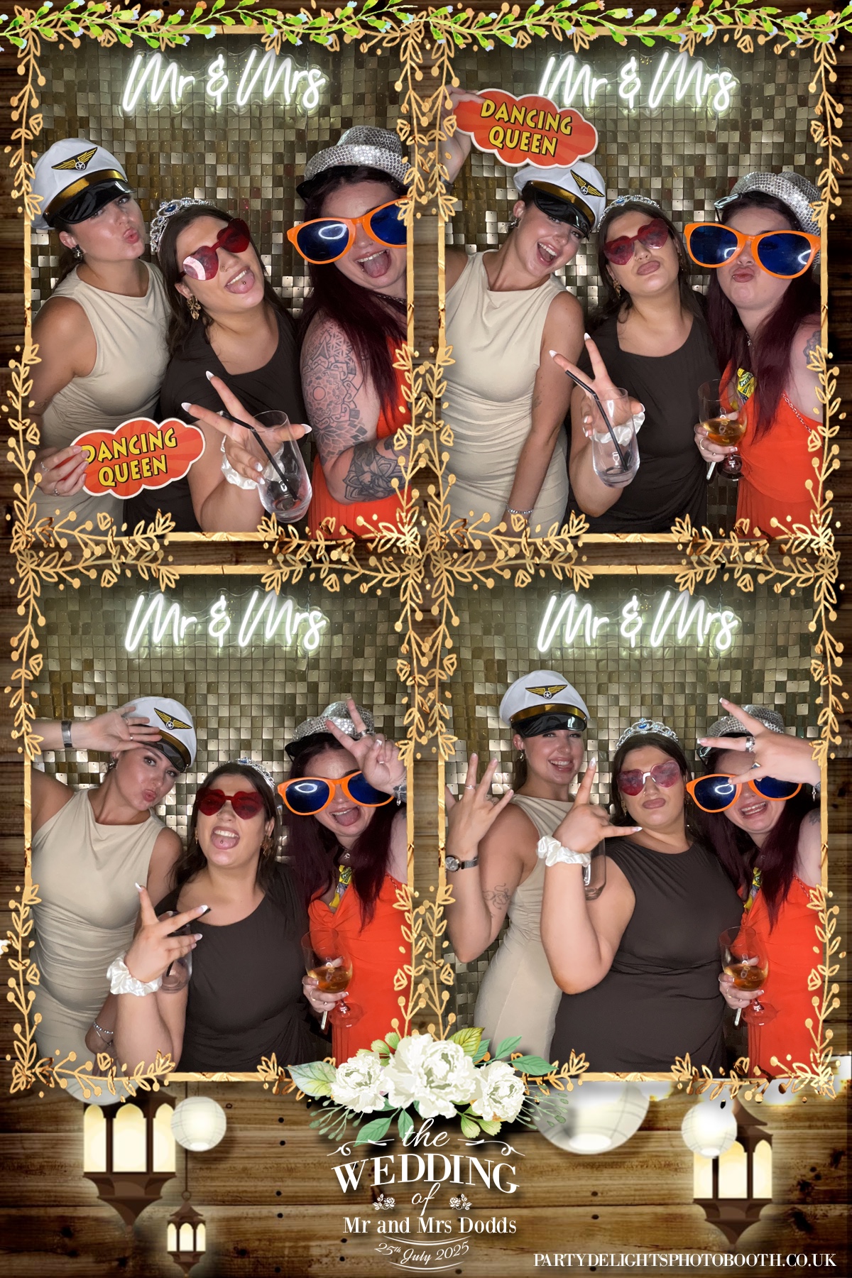 The wedding of Mr and Mrs Dodds | View more photos from the event at gallery.partydelightsphotobooth.co.uk/u/PartyDelightsPhotoBooth/The-wedding-of-Mr-and-Mrs-Dodds