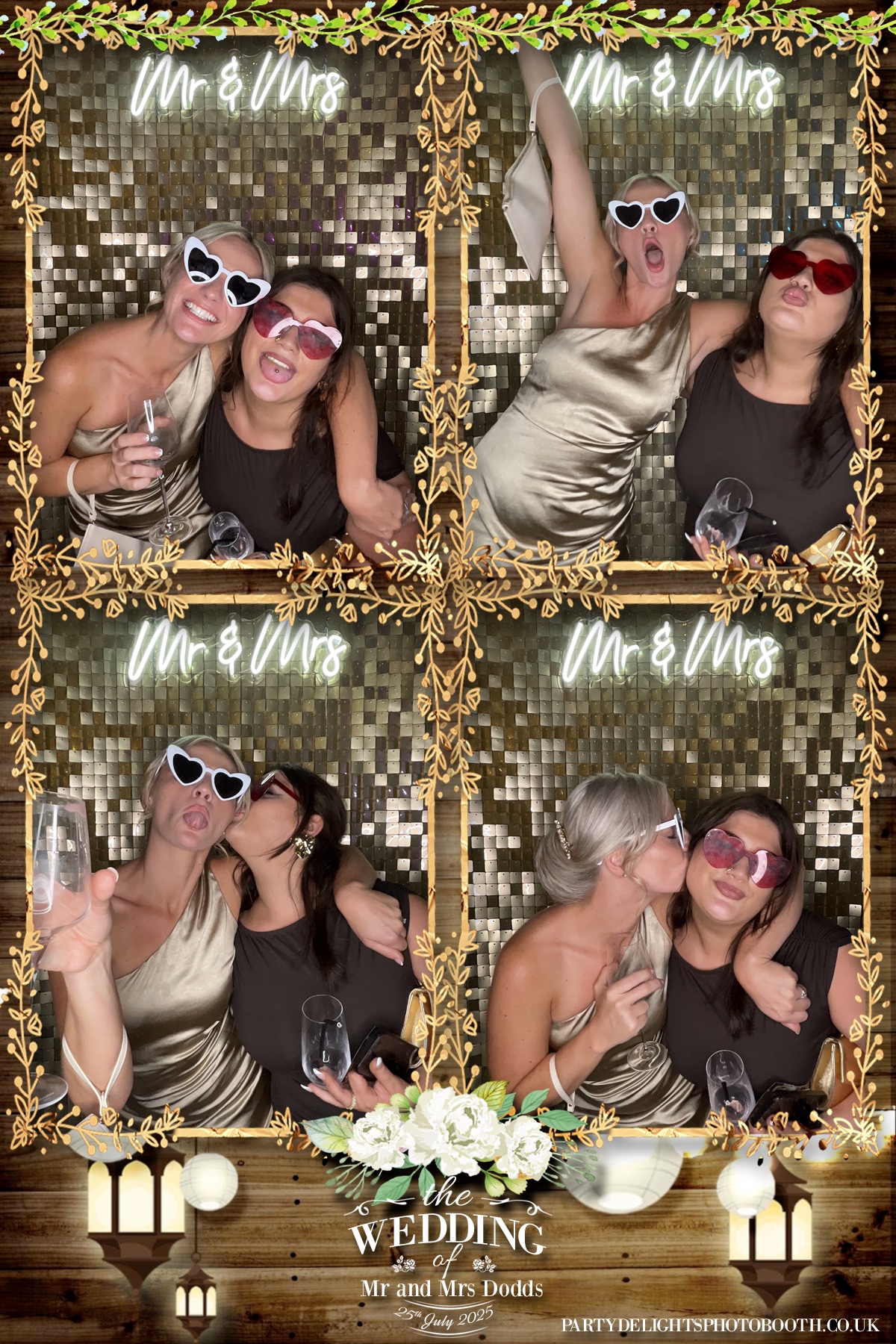 The wedding of Mr and Mrs Dodds | View more photos from the event at gallery.partydelightsphotobooth.co.uk/u/PartyDelightsPhotoBooth/The-wedding-of-Mr-and-Mrs-Dodds
