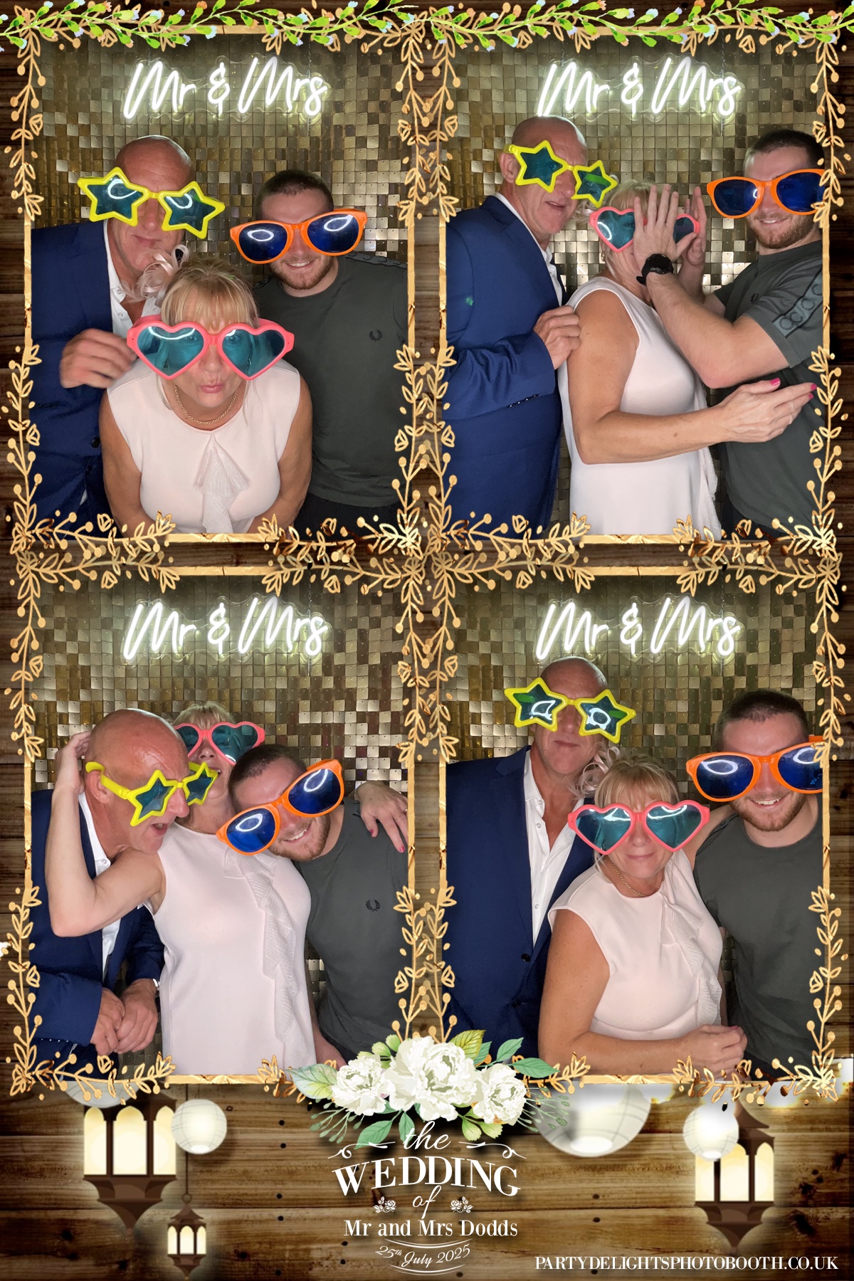 The wedding of Mr and Mrs Dodds | View more photos from the event at gallery.partydelightsphotobooth.co.uk/u/PartyDelightsPhotoBooth/The-wedding-of-Mr-and-Mrs-Dodds