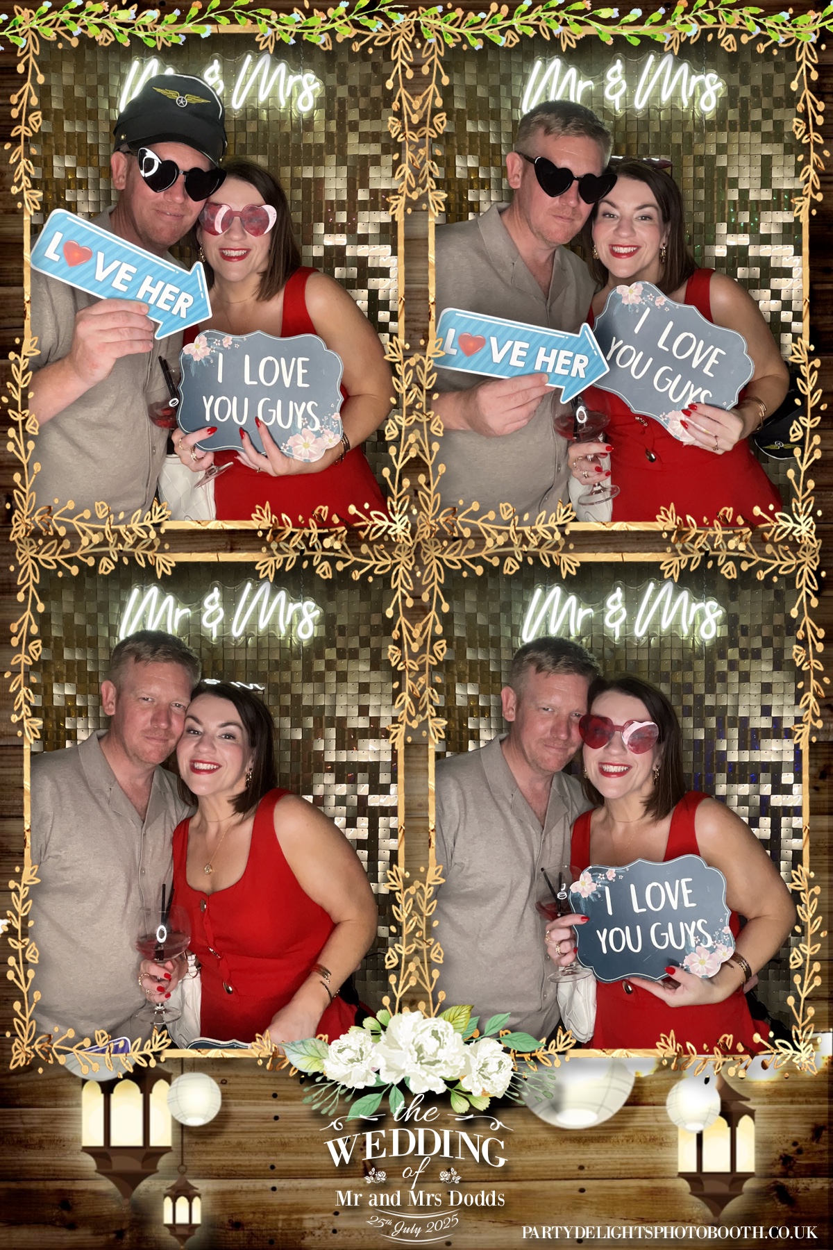The wedding of Mr and Mrs Dodds | View more photos from the event at gallery.partydelightsphotobooth.co.uk/u/PartyDelightsPhotoBooth/The-wedding-of-Mr-and-Mrs-Dodds