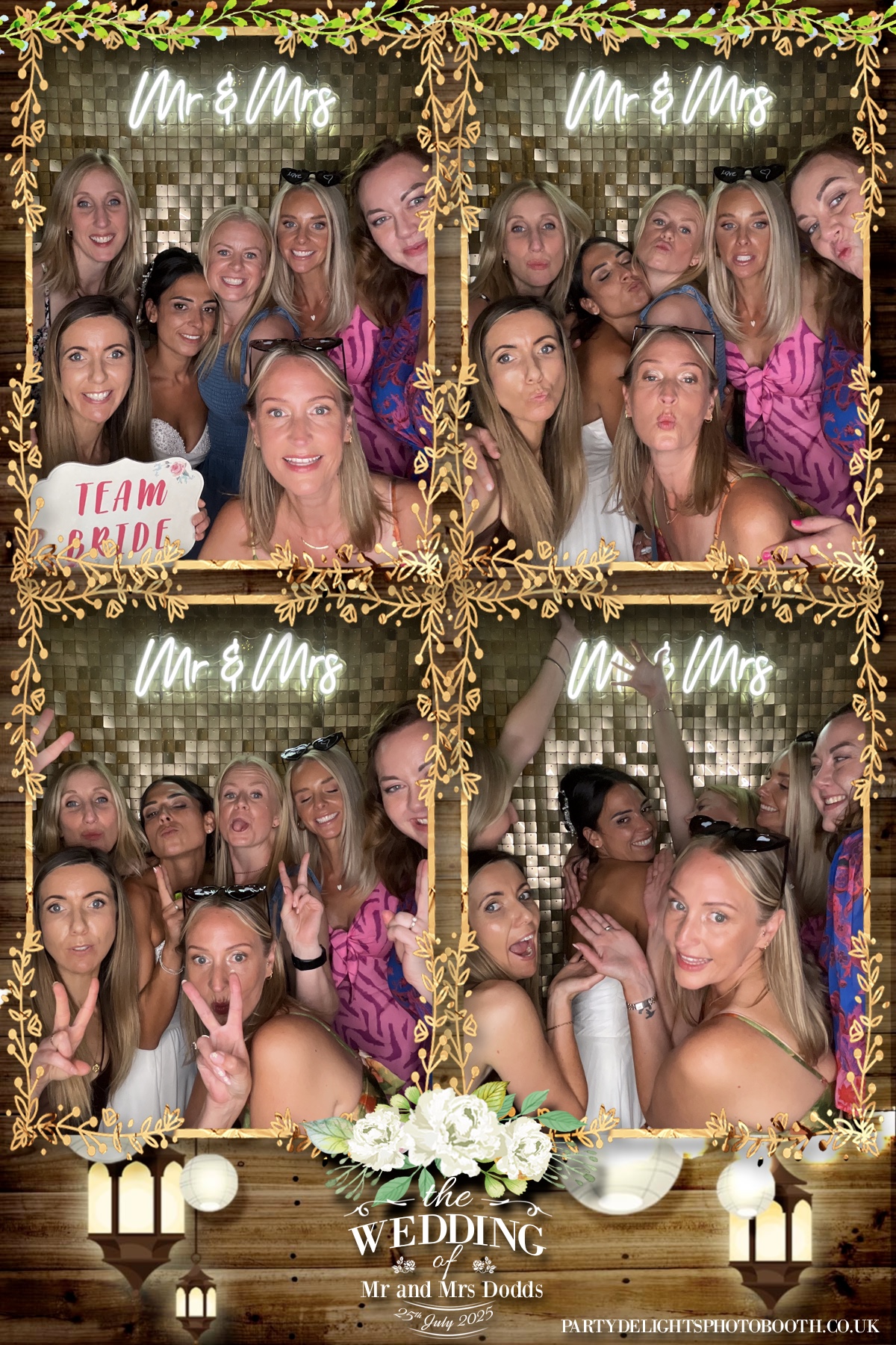 The wedding of Mr and Mrs Dodds | View more photos from the event at gallery.partydelightsphotobooth.co.uk/u/PartyDelightsPhotoBooth/The-wedding-of-Mr-and-Mrs-Dodds