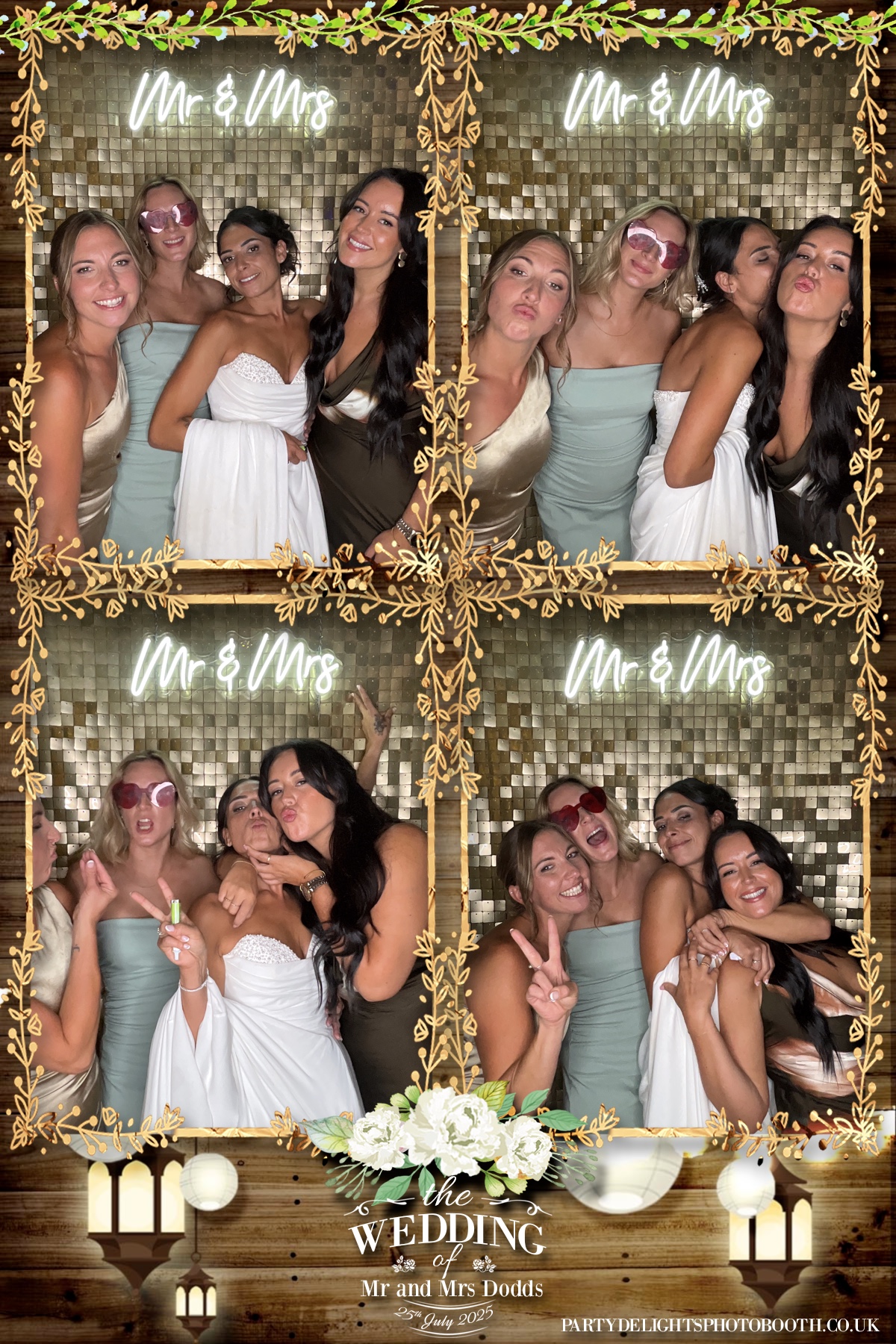 The wedding of Mr and Mrs Dodds | View more photos from the event at gallery.partydelightsphotobooth.co.uk/u/PartyDelightsPhotoBooth/The-wedding-of-Mr-and-Mrs-Dodds