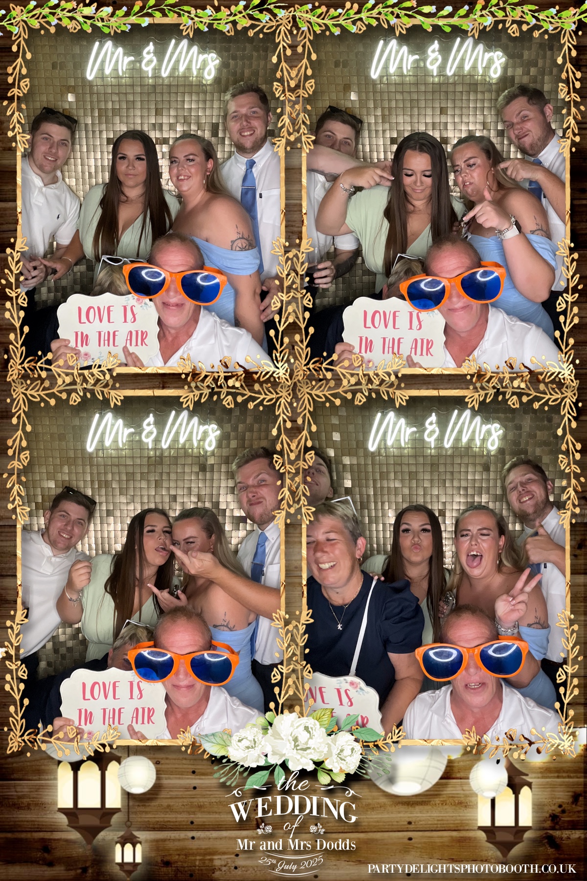 The wedding of Mr and Mrs Dodds | View more photos from the event at gallery.partydelightsphotobooth.co.uk/u/PartyDelightsPhotoBooth/The-wedding-of-Mr-and-Mrs-Dodds