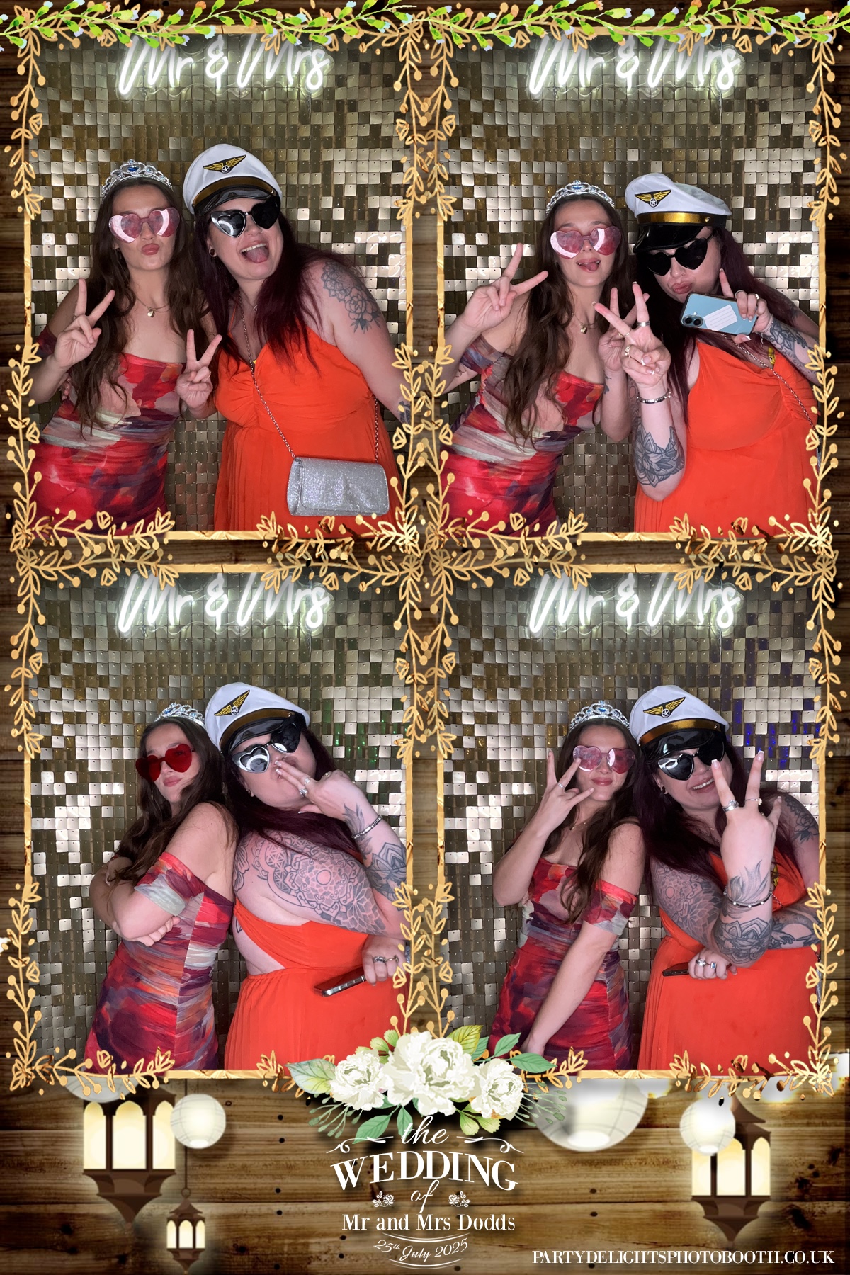 The wedding of Mr and Mrs Dodds | View more photos from the event at gallery.partydelightsphotobooth.co.uk/u/PartyDelightsPhotoBooth/The-wedding-of-Mr-and-Mrs-Dodds