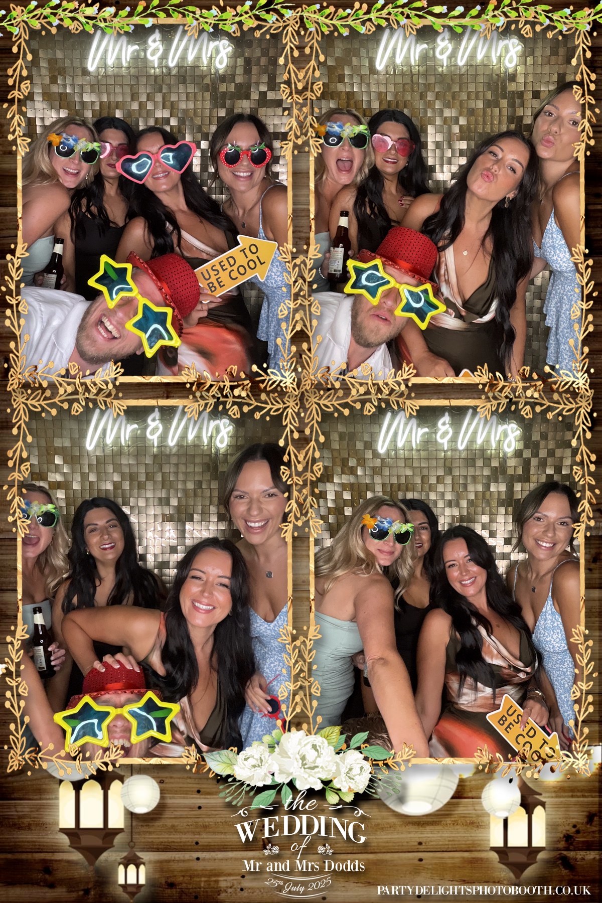 The wedding of Mr and Mrs Dodds | View more photos from the event at gallery.partydelightsphotobooth.co.uk/u/PartyDelightsPhotoBooth/The-wedding-of-Mr-and-Mrs-Dodds