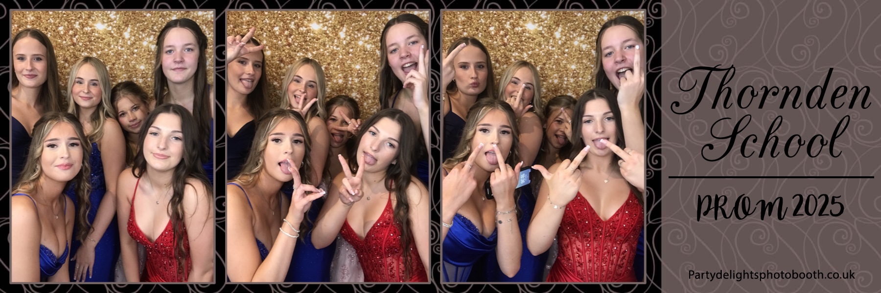 Thornden School Prom 2025 | View more photos from the event at gallery.partydelightsphotobooth.co.uk/u/PartyDelightsPhotoBooth/Thornden-School-Prom-2025
