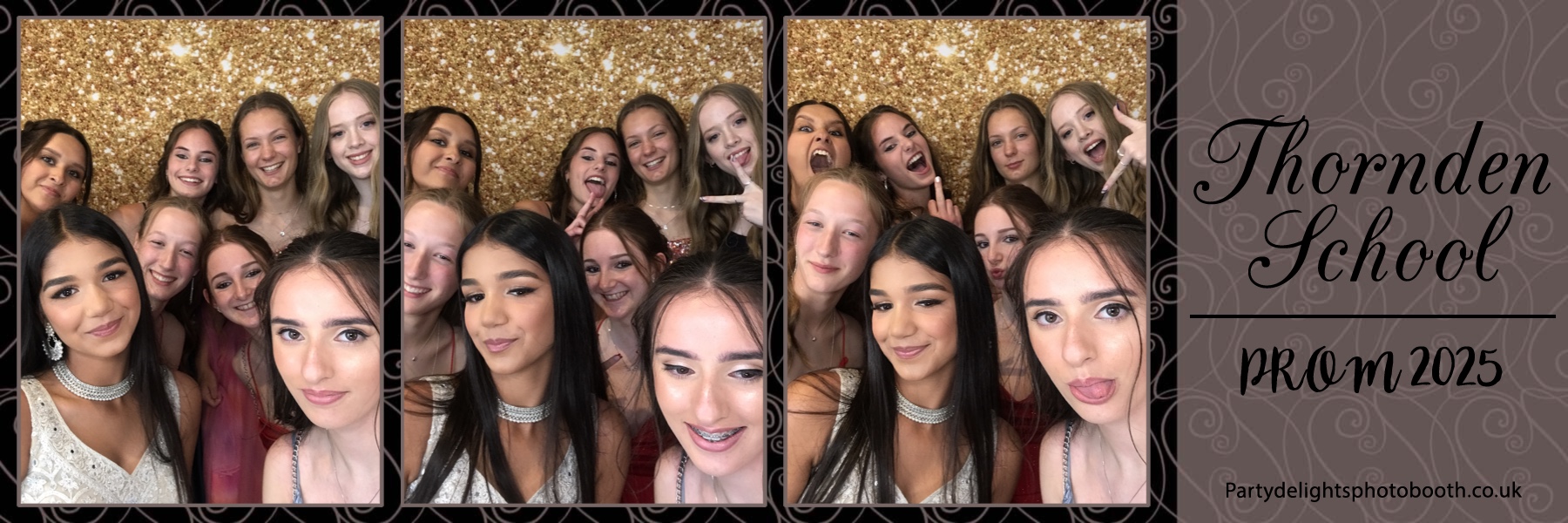 Thornden School Prom 2025 | View more photos from the event at gallery.partydelightsphotobooth.co.uk/u/PartyDelightsPhotoBooth/Thornden-School-Prom-2025
