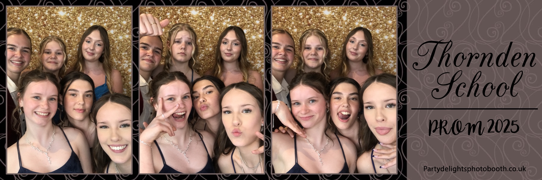 Thornden School Prom 2025 | View more photos from the event at gallery.partydelightsphotobooth.co.uk/u/PartyDelightsPhotoBooth/Thornden-School-Prom-2025
