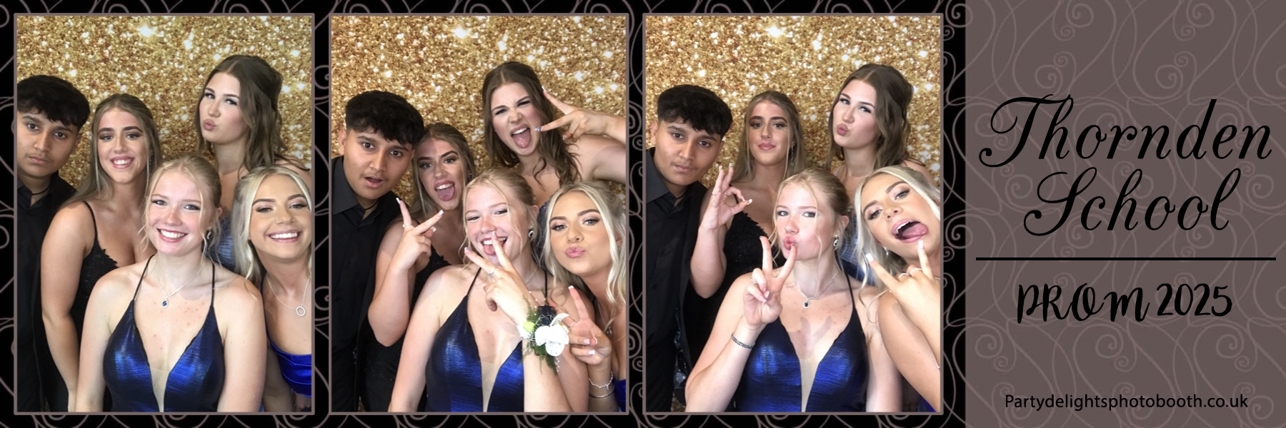 Thornden School Prom 2025 | View more photos from the event at gallery.partydelightsphotobooth.co.uk/u/PartyDelightsPhotoBooth/Thornden-School-Prom-2025
